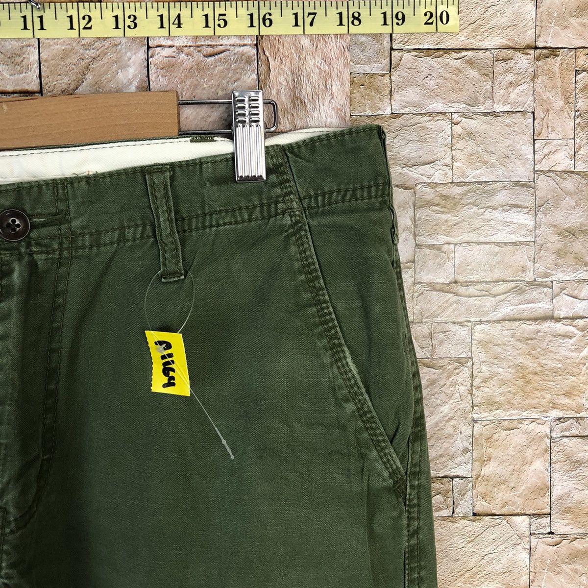 Japanese Brand Japanese Brand Green Cargo Multipocket Pants #A1164 Size US 32 / EU 48 - 8 Thumbnail