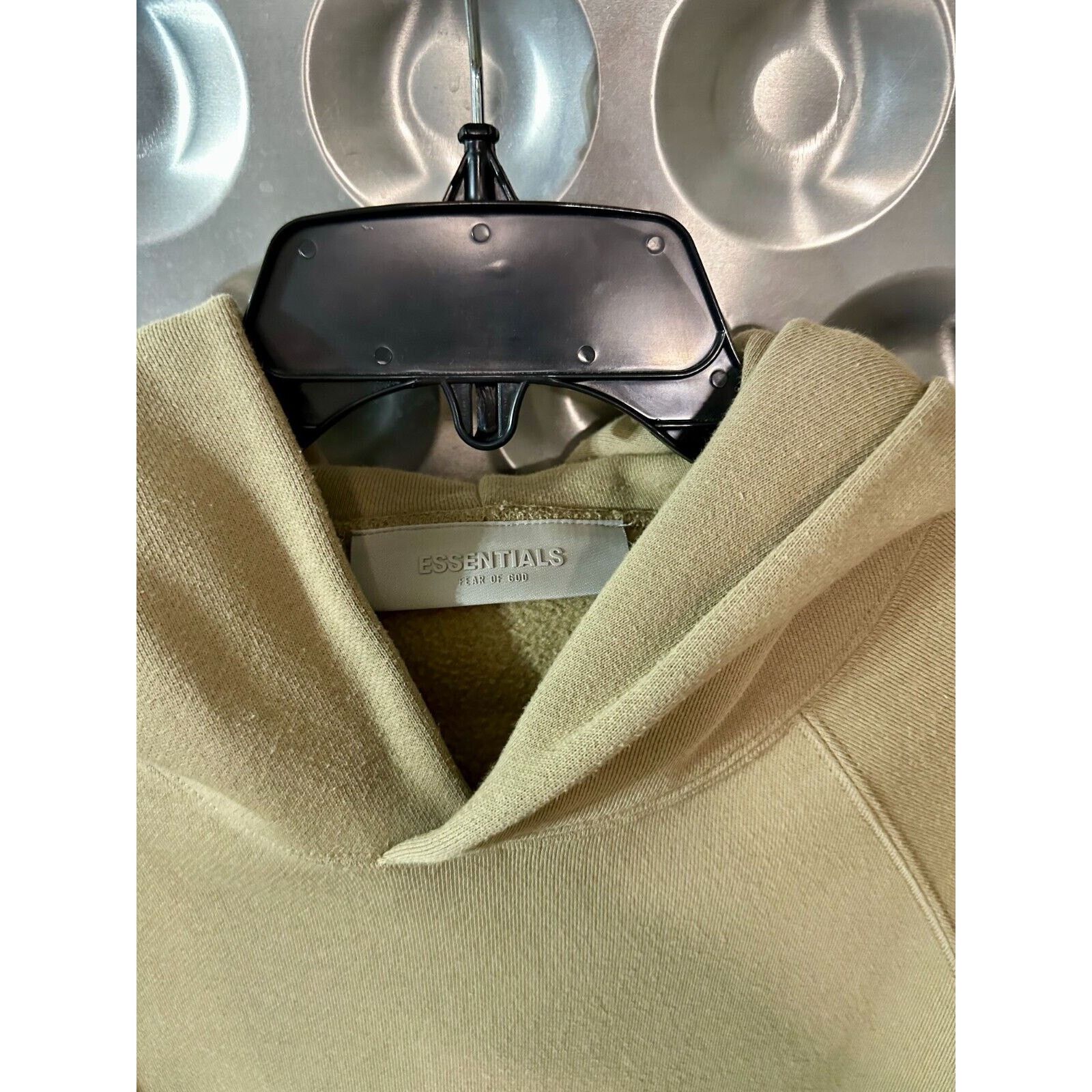Fear Of God Essentials Desert Taupe Hoodie Small Authentic