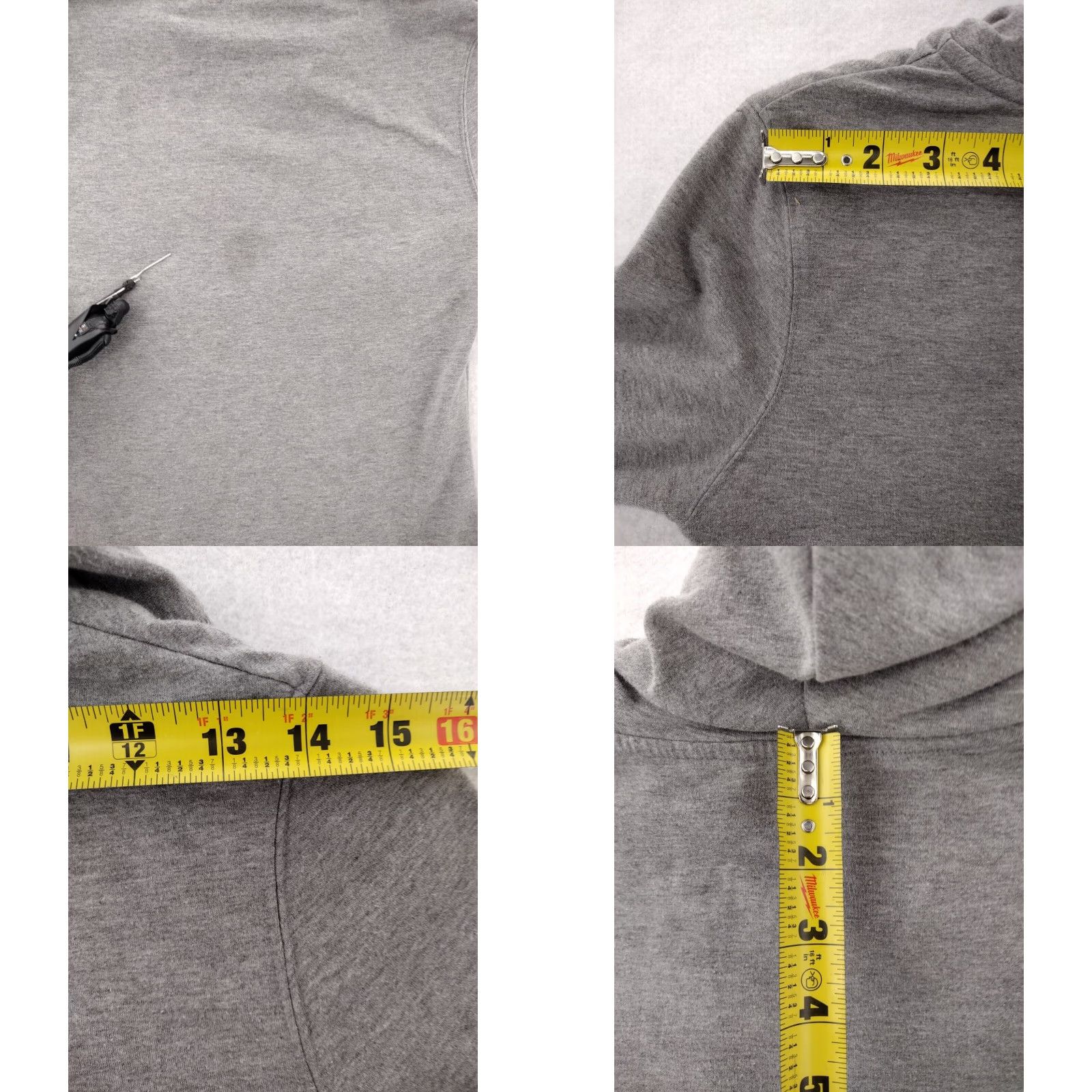 Vintage Vintage Apple Bottoms Hoodie Women’s Medium Gray Fleece Pullover Festival Hip Hop Style Size M / US 6-8 / IT 42-44 - 8 Thumbnail