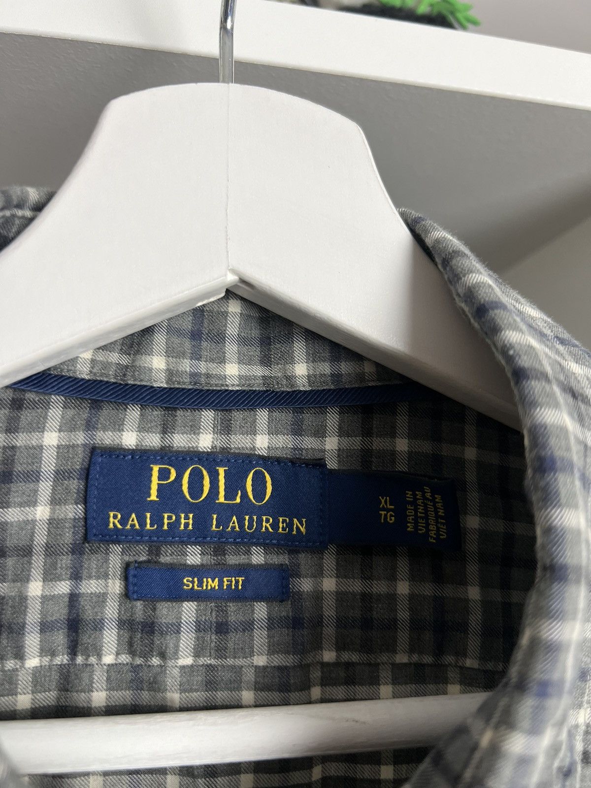 Designer × Polo Ralph Lauren × Ralph Lauren Vintage Polo Ralph Lauren checked longsleeve shirt XL 90s 00s Size US XL / EU 56 / 4 - 4 Thumbnail