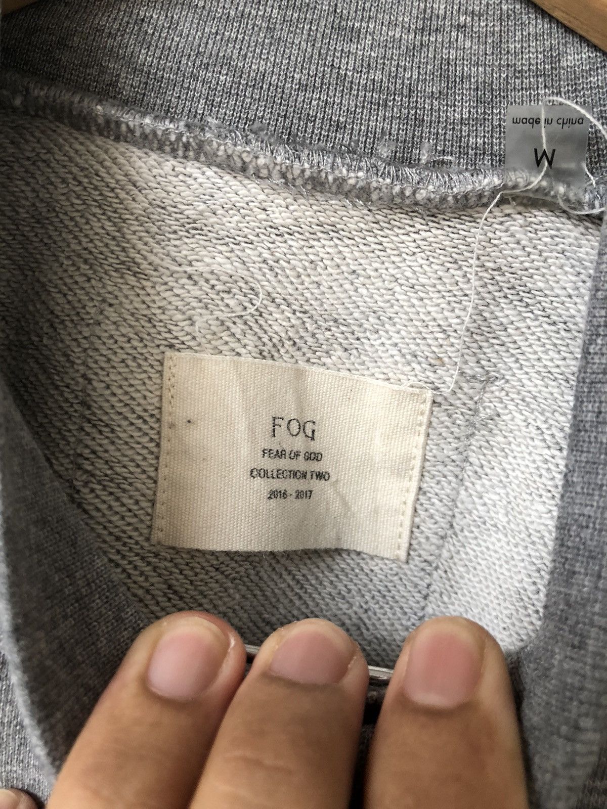 FOG Vintage Fear Of God Minimalist Zipper Side Sweatshirt Size US M / EU 48-50 / 2 - 20 Thumbnail