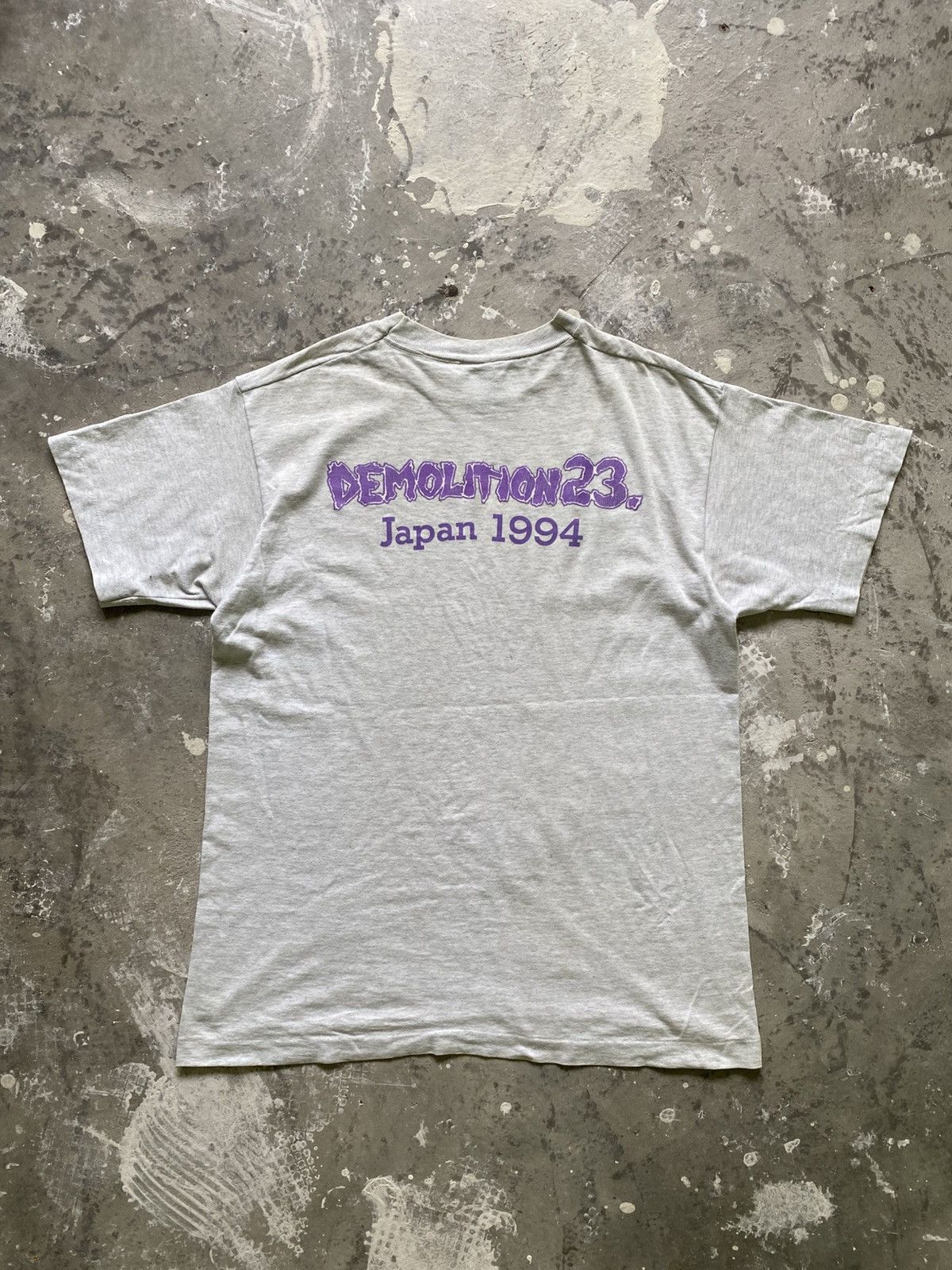 Band Tees × Vintage Vintage 1994 Demolition 23 Rock Band Japan Tour Tee Size US L / EU 52-54 / 3 - 6 Thumbnail