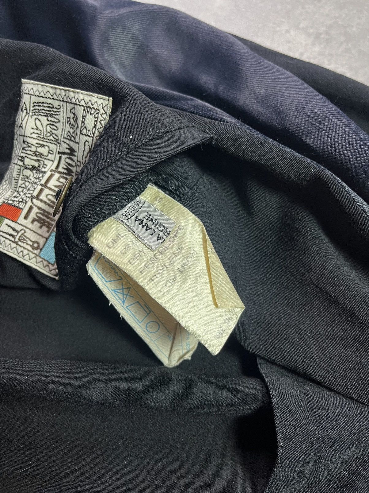 Marithe + Francois Girbaud 80s/90s Marithe Francois Girbaud Momentodue Blazer Jacket 50 Size 40R - 11 Thumbnail