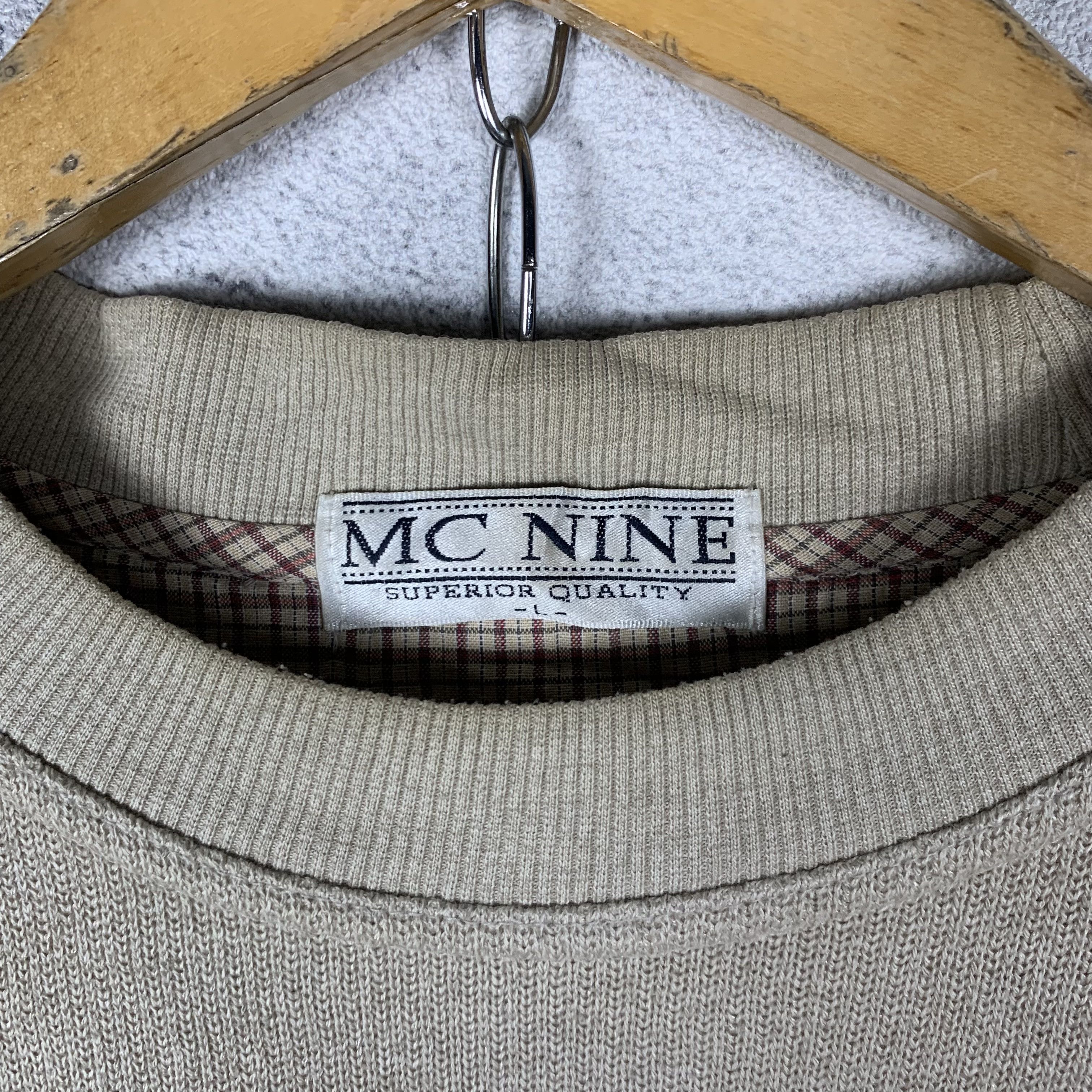Vintage Vintage McNine Moderated Classic Sweatshirt Crewneck Size US L / EU 52-54 / 3 - 3 Thumbnail