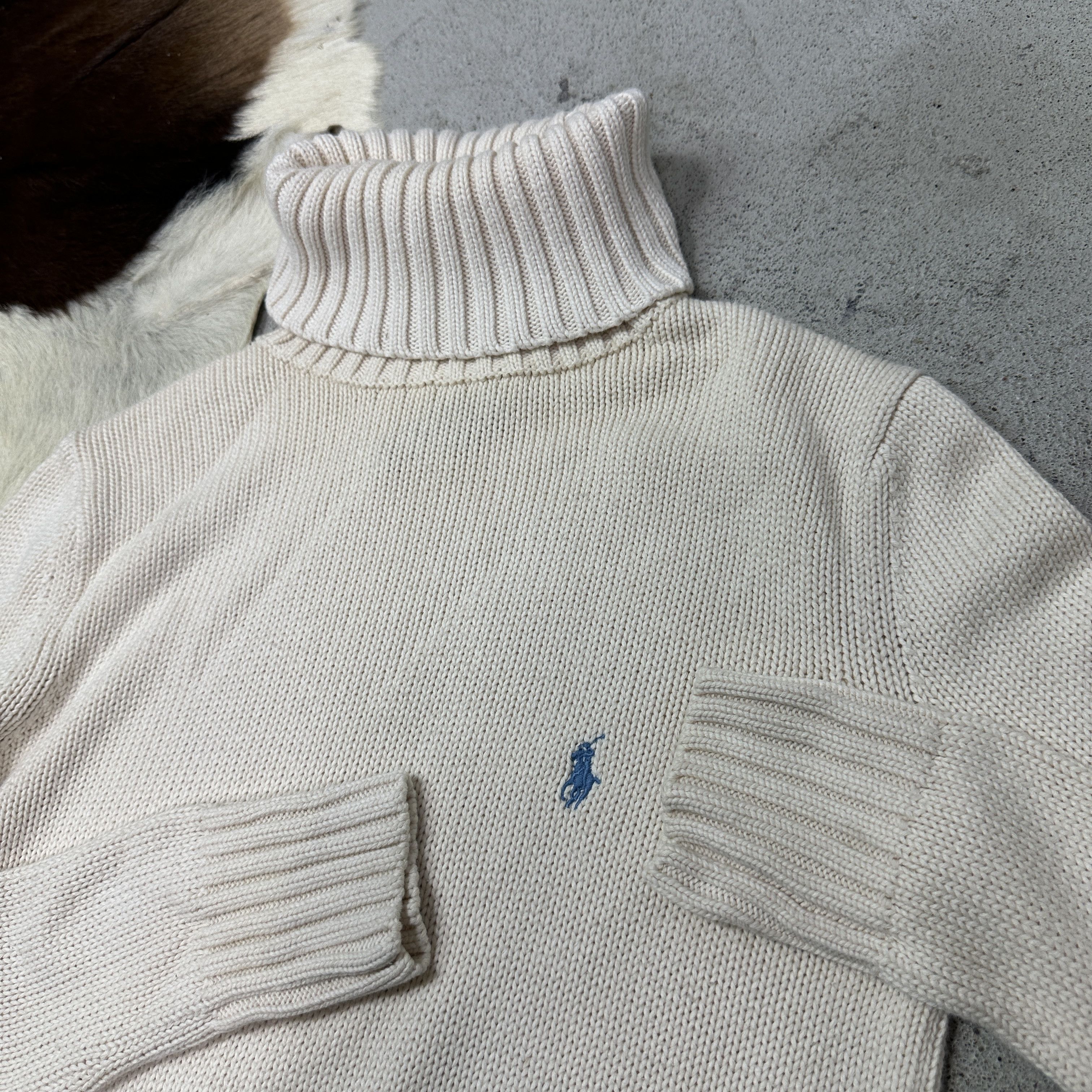 Polo Ralph Lauren Vintage Streetwear Polo Ralph Lauren Turtleneck Sweater 00s Size S / US 4 / IT 40 - 3 Thumbnail