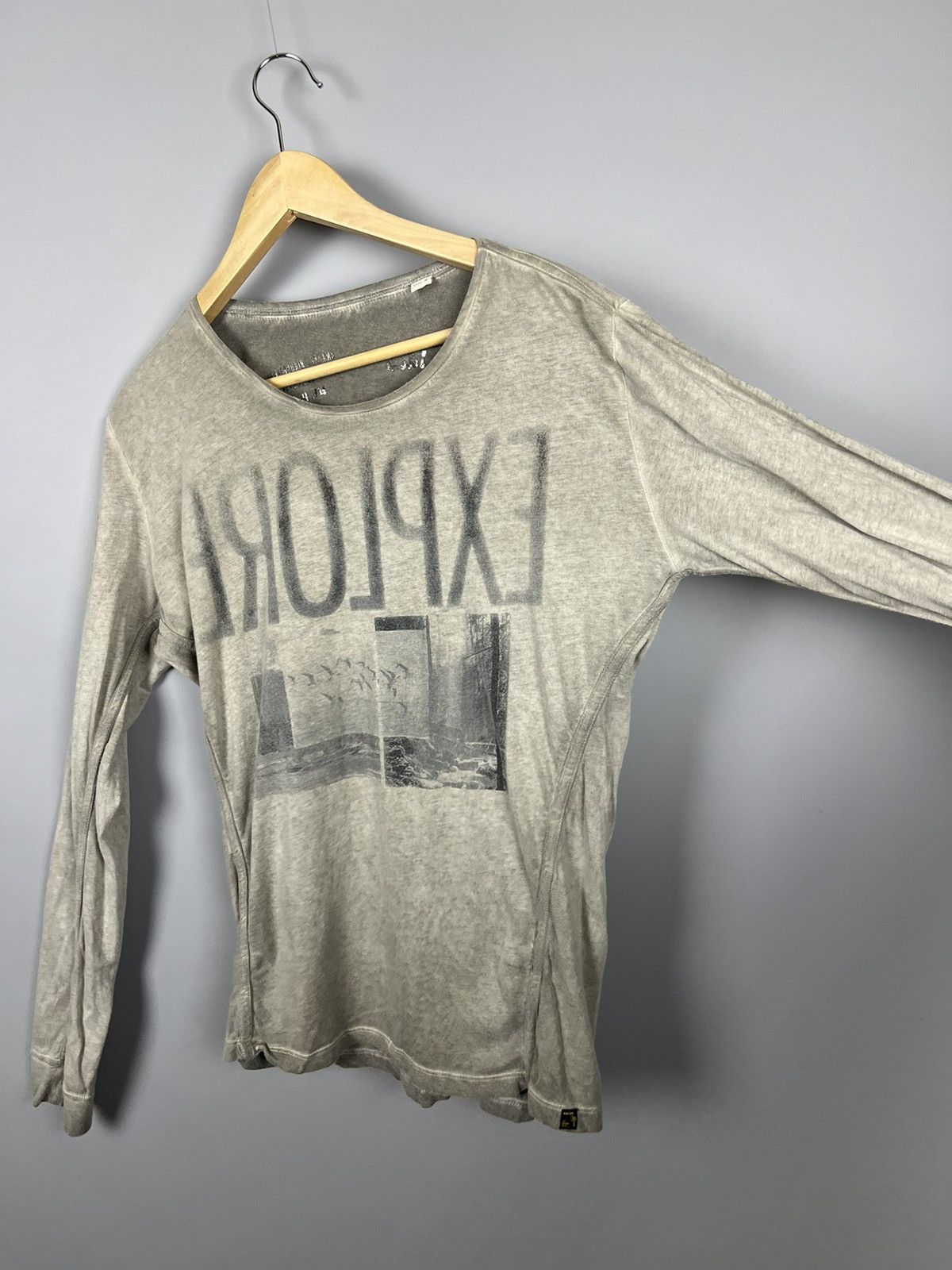 Diesel (M) Diesel Explore reverse big logo Long Sleeve T-Shirt Size US M / EU 48-50 / 2 - 4 Thumbnail