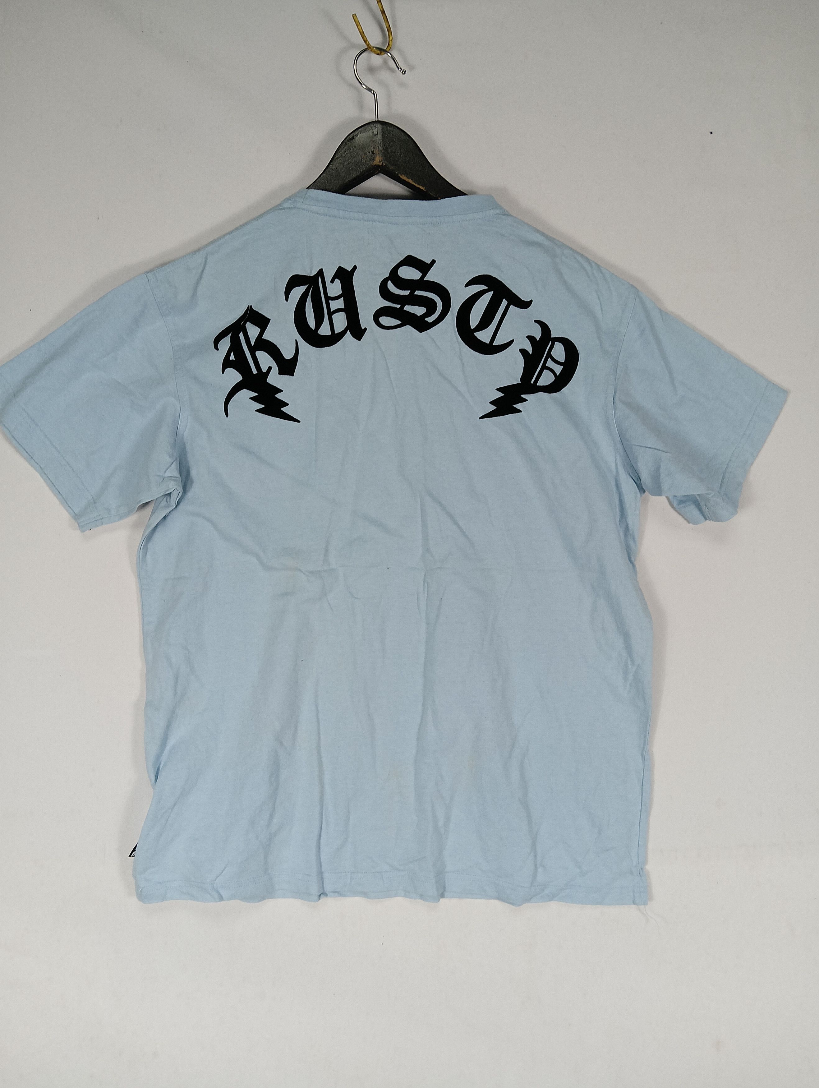 Rusty RUSTY BIG LOGO SURF & SKATE DESIGN TEE Size US L / EU 52-54 / 3 - 9 Thumbnail