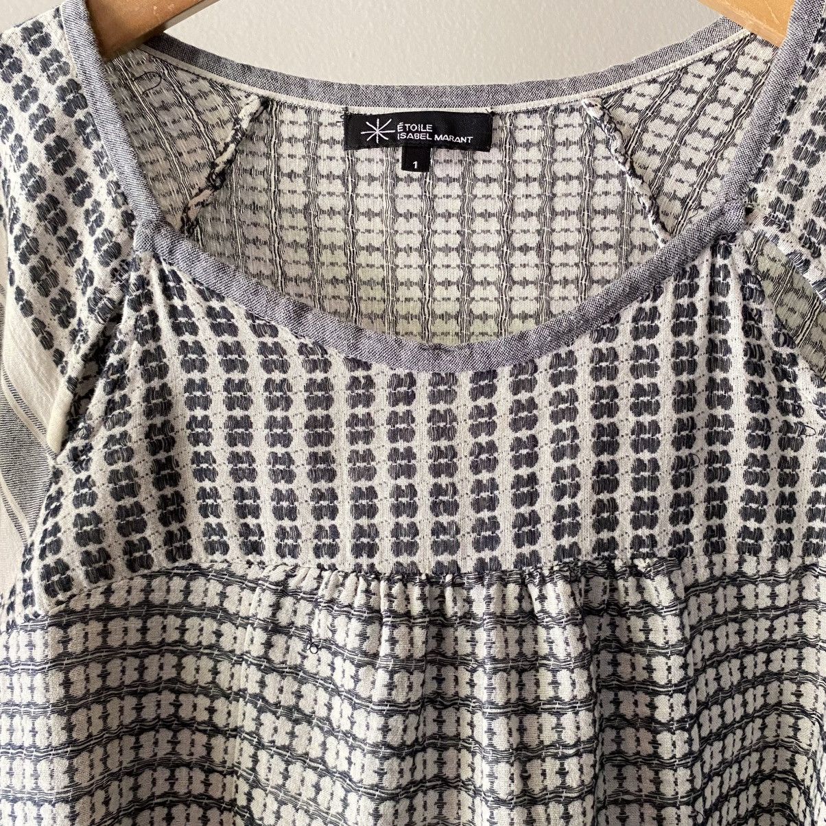 Designer ÉTOILE ISABEL MARANT Boho Woven Crop Top Size S / US 4 / IT 40 - 6 Thumbnail