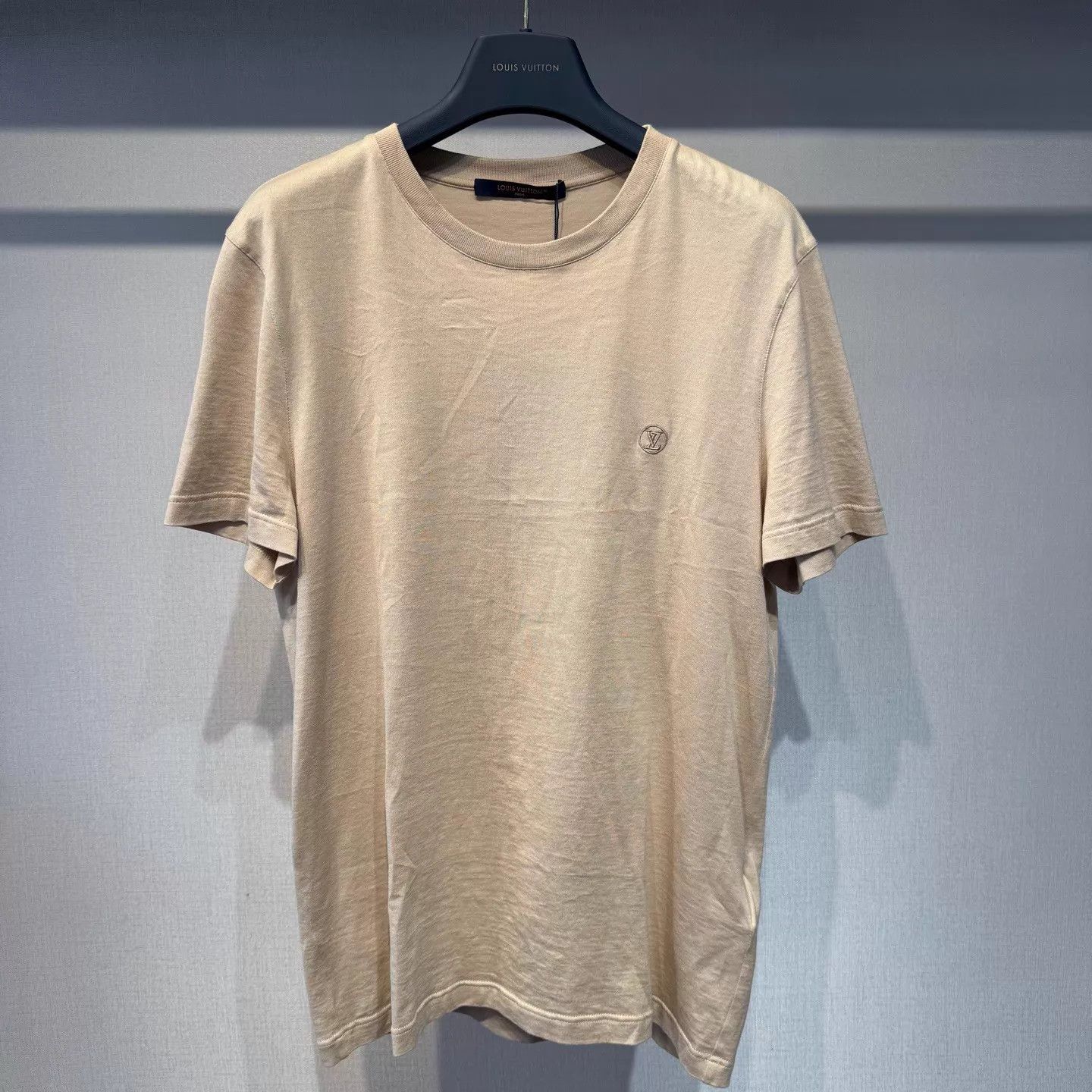 Louis Vuitton Louis Vuitton Brown Knit Logo Short Sleeve T-shirt S New Size US S / EU 44-46 / 1 - 1 Thumbnail