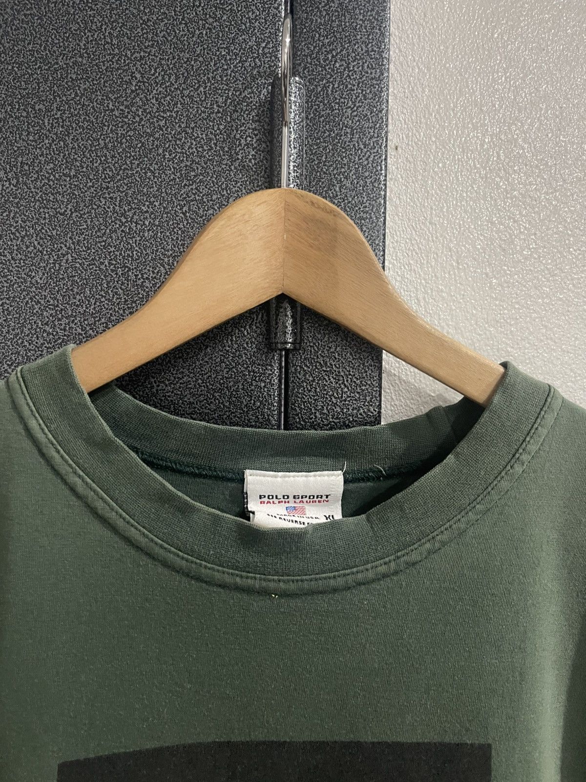 Polo Ralph Lauren Vintage Polo Sport Ralph Lauren Faded Tshirt Size US XL / EU 56 / 4 - 7 Thumbnail