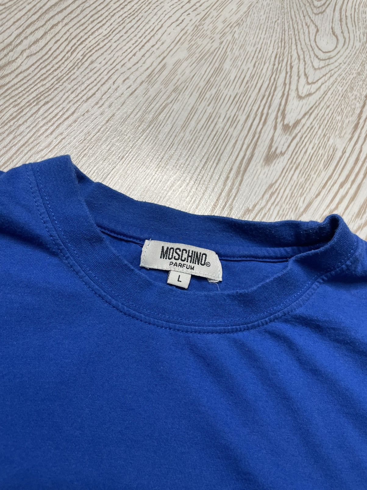 Moschino Moschino Men’s blue t shirt Size US L / EU 52-54 / 3 - 4 Thumbnail