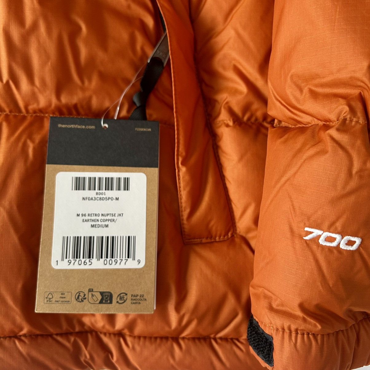 The North Face The North Face Retro 1996 Nuptse Size US M / EU 48-50 / 2 - 4 Thumbnail