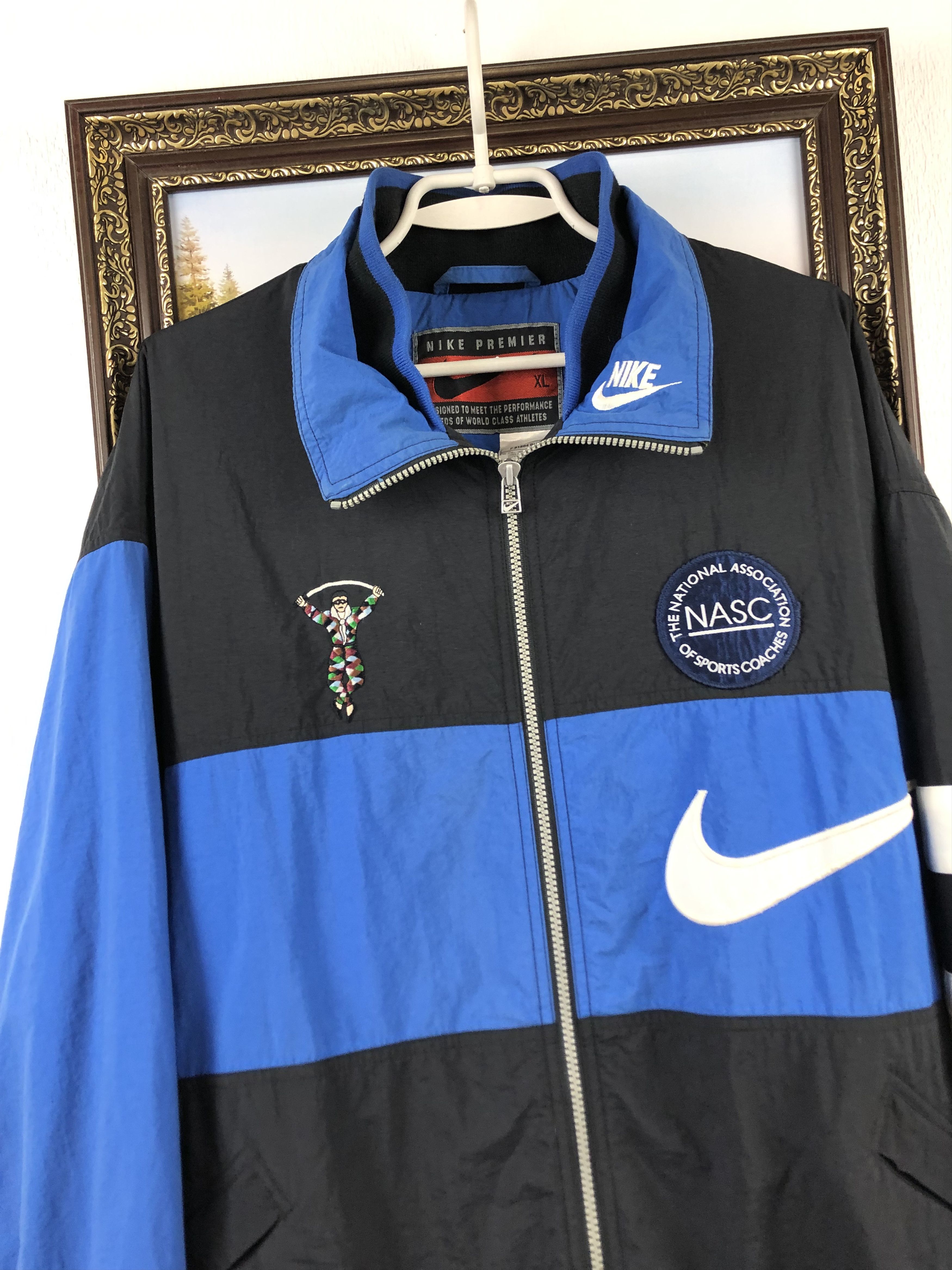 Nike Vintage Nike Harlequins Rugby Union Jacket Track Rare NASC Size US XL / EU 56 / 4 - 3 Thumbnail