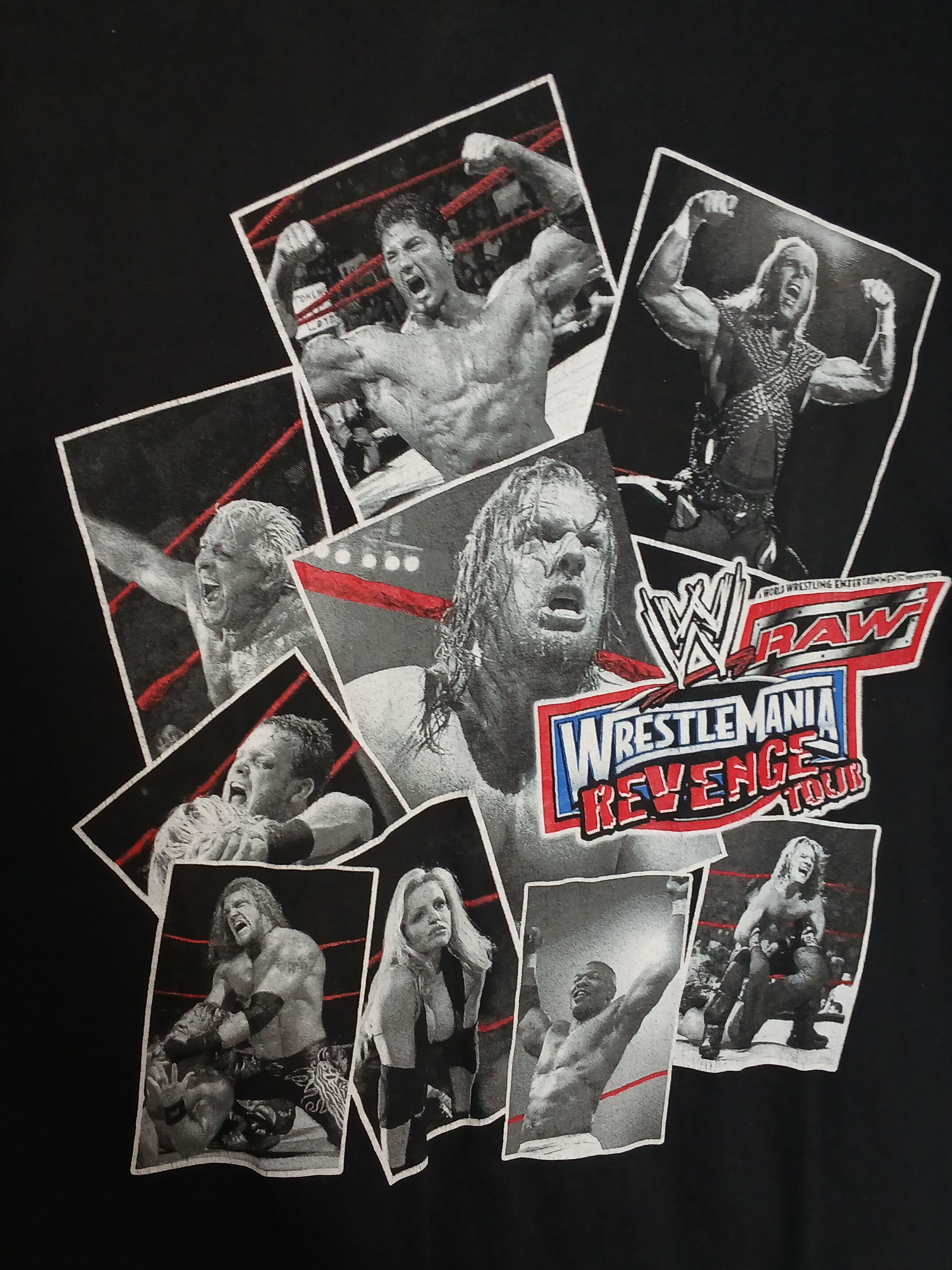 WWE × WWF WWE Wreslemania Revenge Tour T-Shirt Size US XL / EU 56 / 4 - 3 Thumbnail