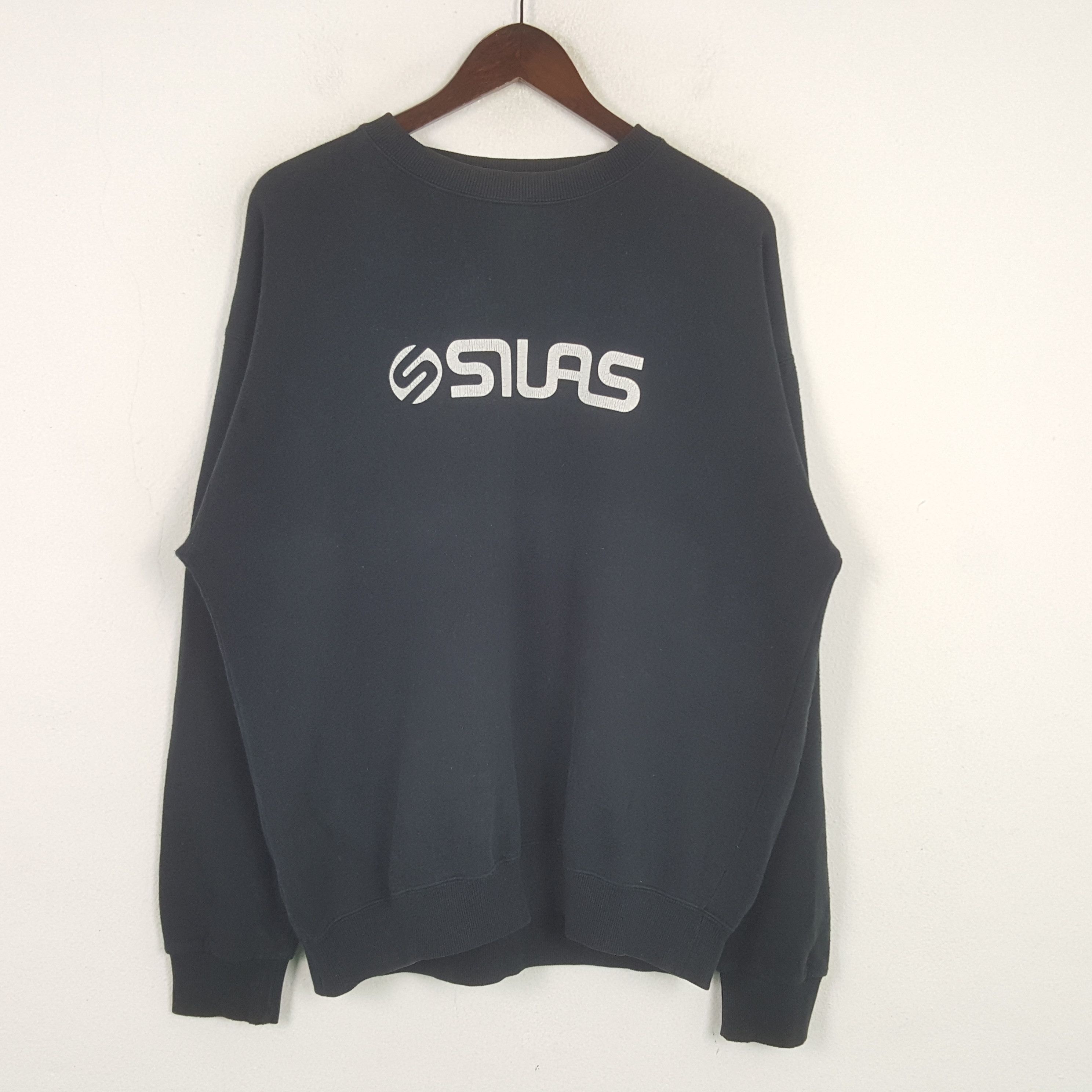 Silas × Vintage Vintage SILAS Streetwear Sweatshirt Size US L / EU 52-54 / 3 - 1 Thumbnail
