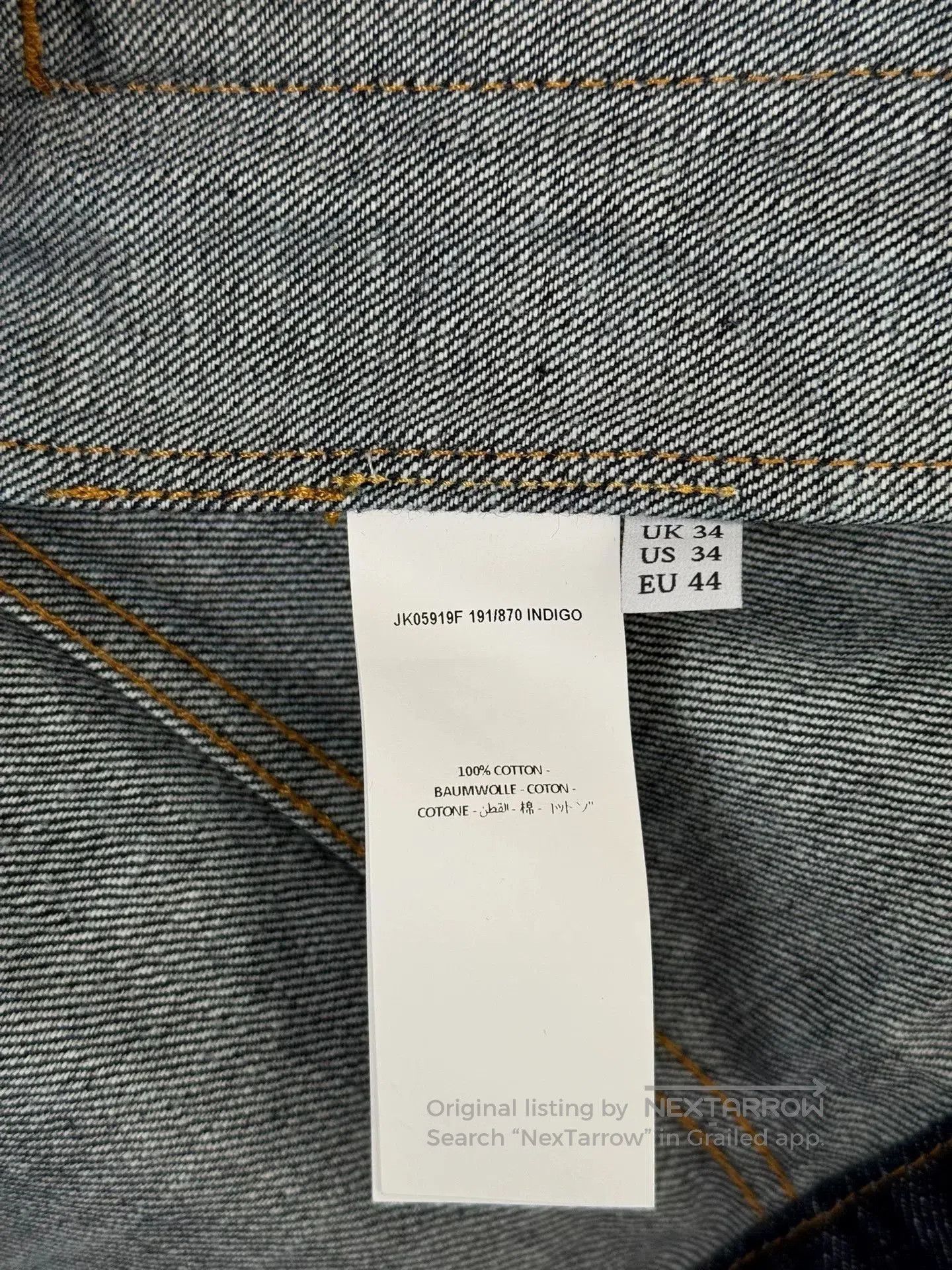 JW Anderson JW Anderson Spliced Denim Jacket. Size US S / EU 44-46 / 1 - 5 Thumbnail