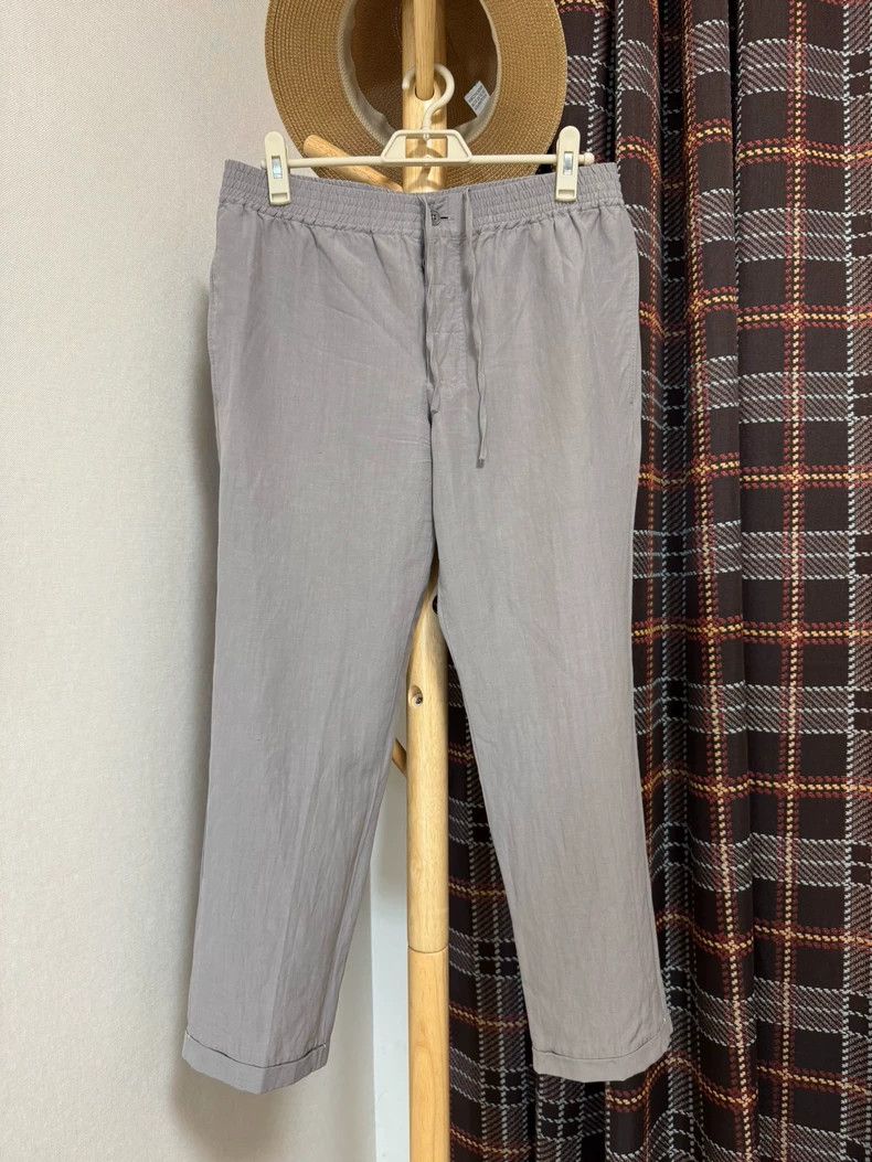 Hermes Hermes Linen Wool Casual Pants - dmc Size US 31 - 1 Thumbnail
