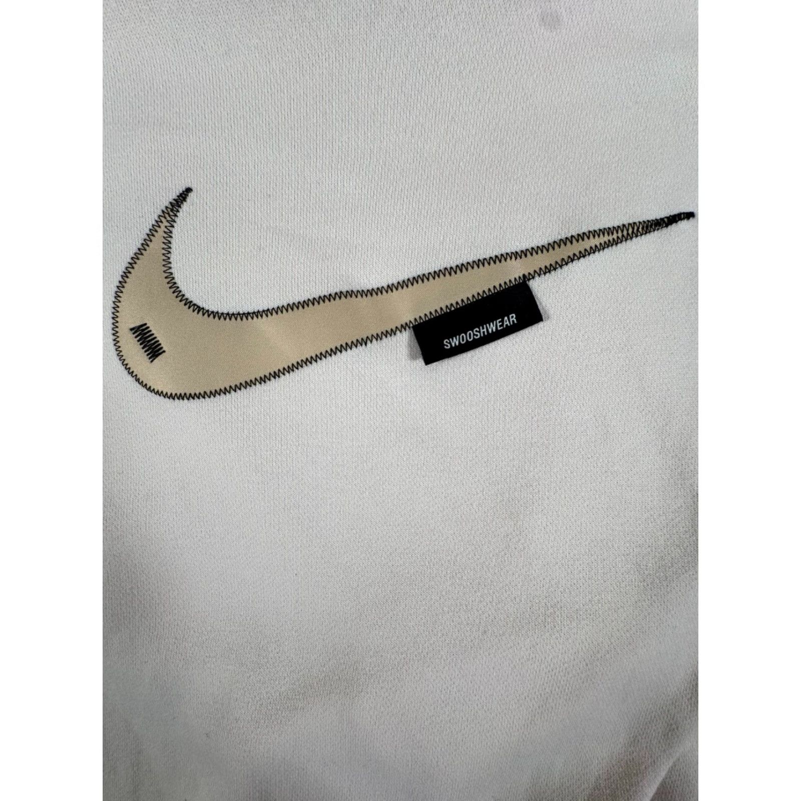 Nike Nike Hoodie Womens Small Swooshwear Oversize Streetwear Pullover Sportswear Size S / US 4 / IT 40 - 4 Thumbnail