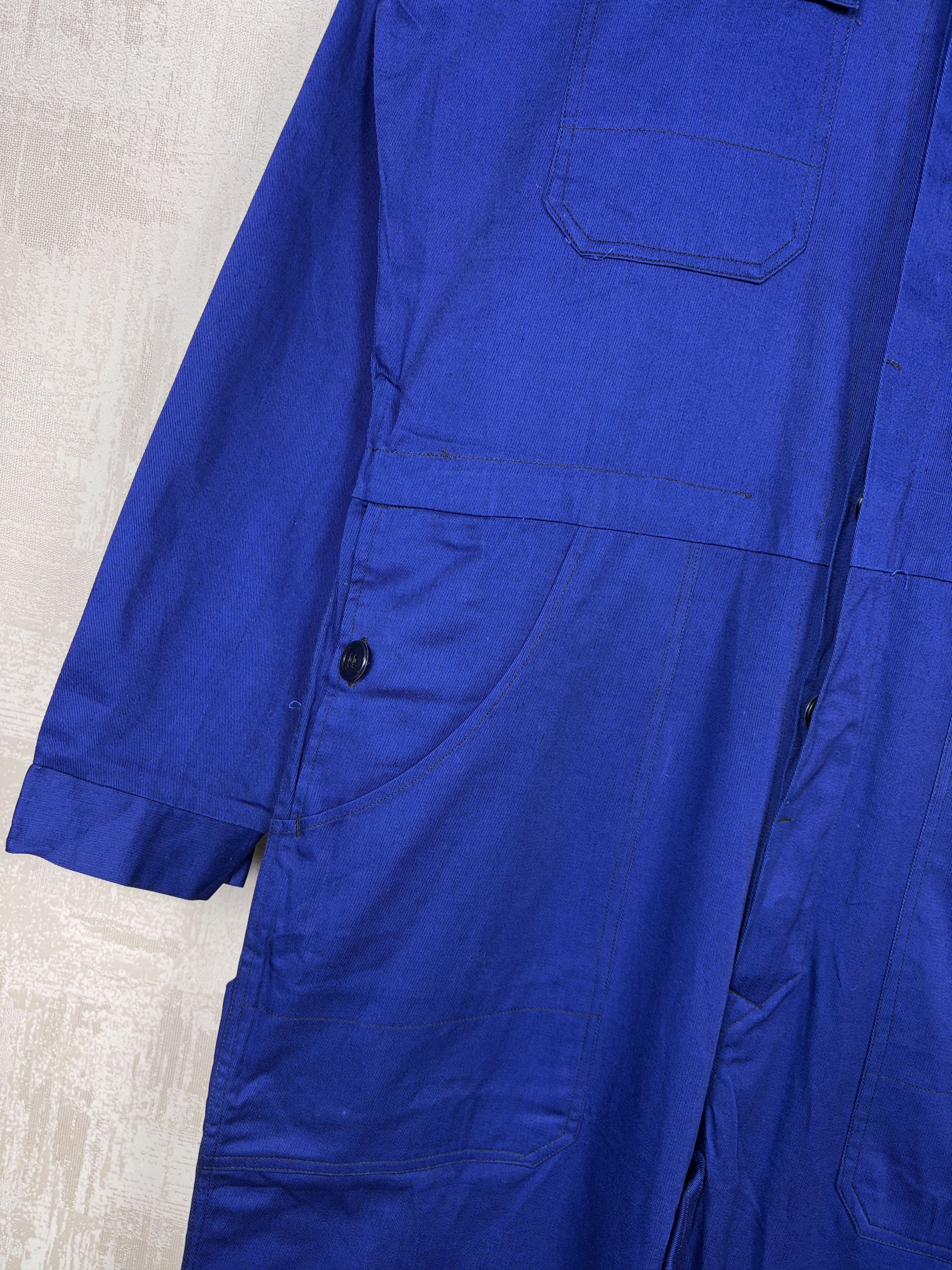 Le Laboureur × Vintage 80s Vintage Friendship French Chinese Work Overalls Workwear Size US M / EU 48-50 / 2 - 8 Thumbnail