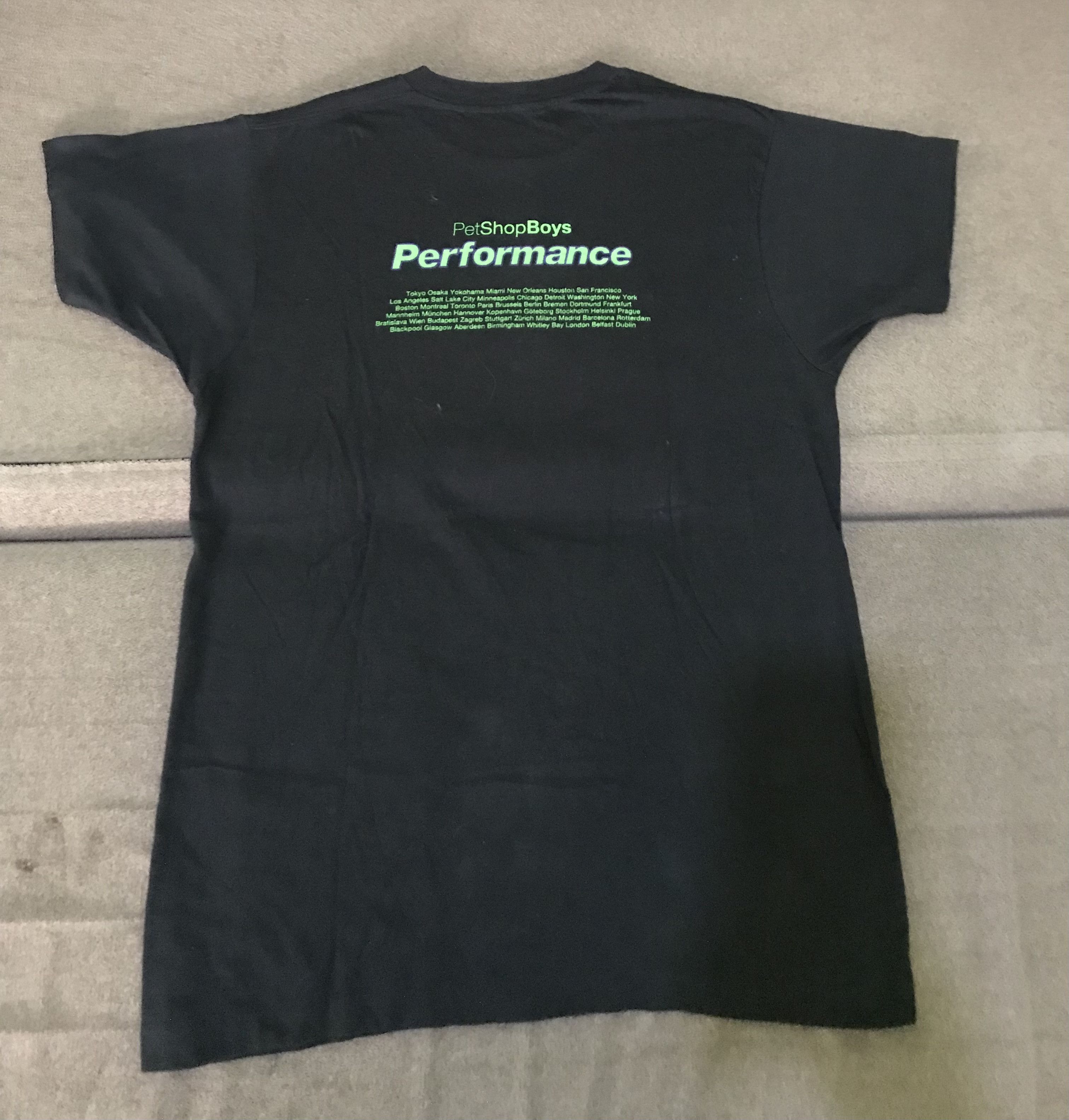 Vintage Vintage Pet Shop Boys Performance Tour 1991 Shirt PSB Size US XL / EU 56 / 4 - 3 Thumbnail