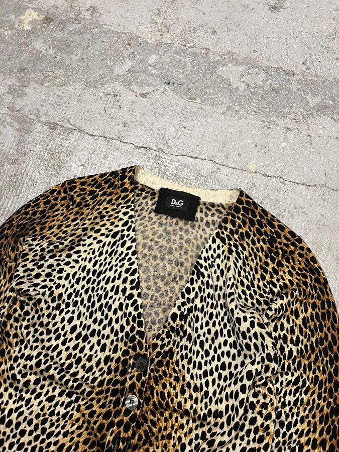 Dolce & Gabbana SS1996 Dolce & Gabbana Leopard Cardigan Size S / US 4 / IT 40 - 2 Thumbnail