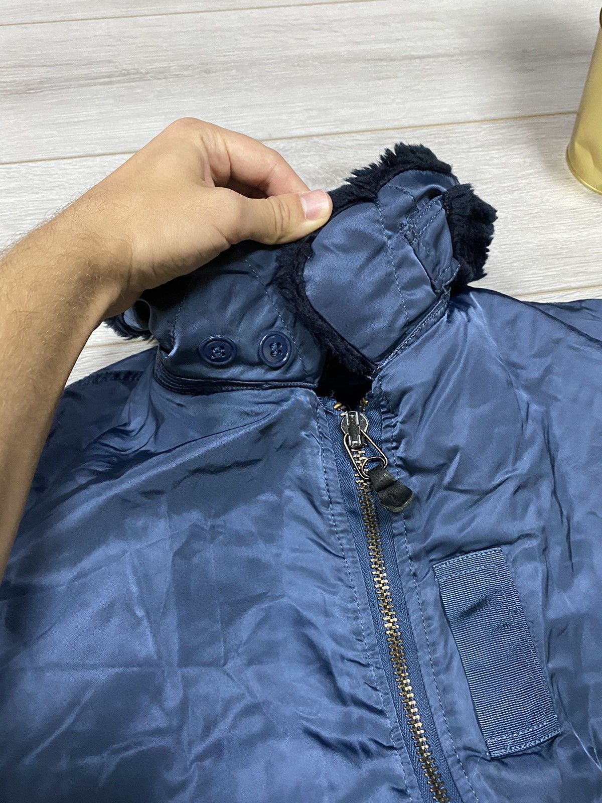 Alpha Industries Alpha Industries vintage flyers man bomber MA-1 zip Size US XL / EU 56 / 4 - 6 Thumbnail