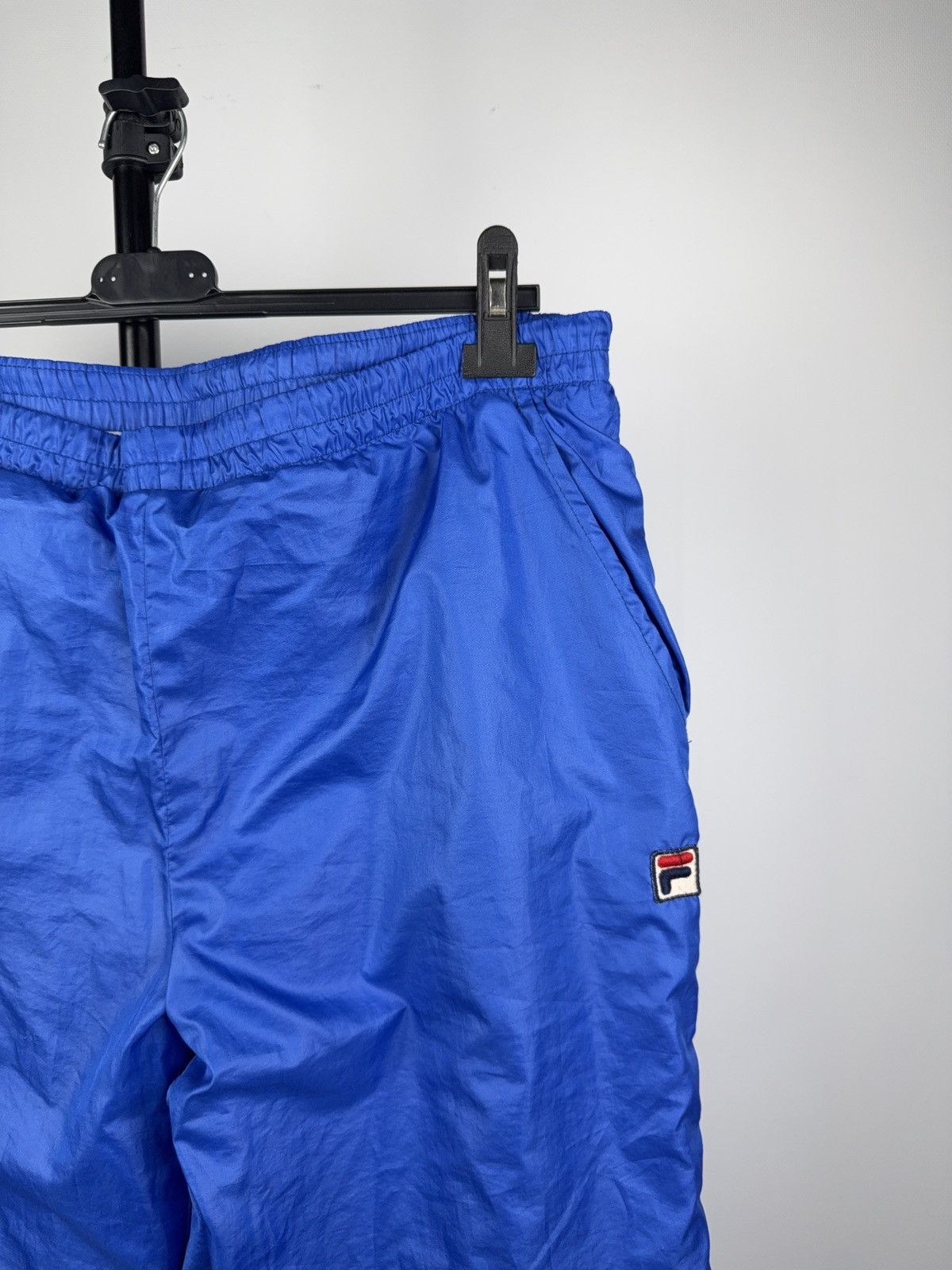 Fila × Vintage VTG 90s Fila Track Pants Medium Windbreaker Jogger Athletic Size US 34 / EU 50 - 2 Thumbnail
