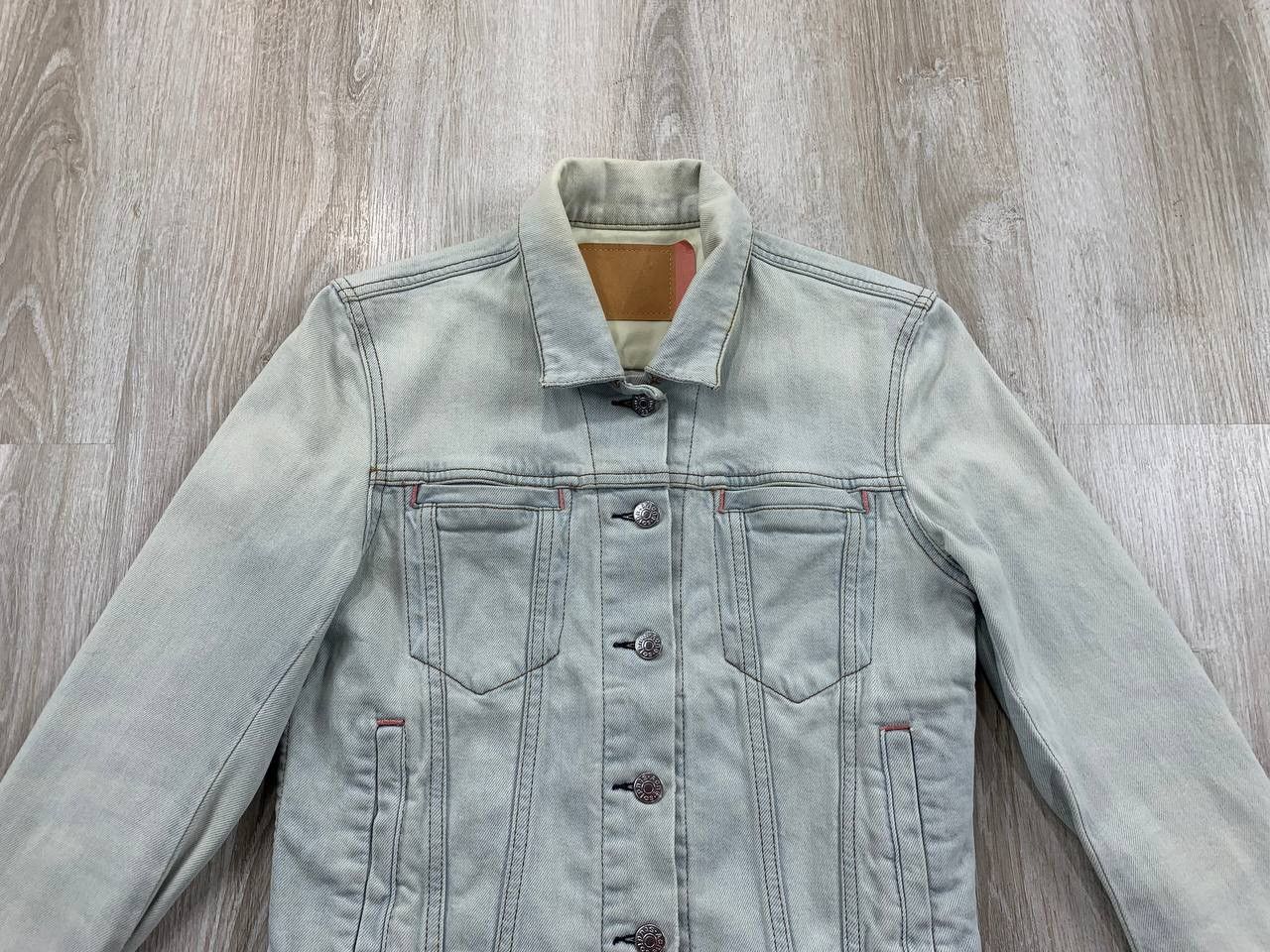 Acne Studios × Designer Womens denim jacket Acne Studios Size 34 Size XXS / US 00 / IT 34 - 2 Thumbnail