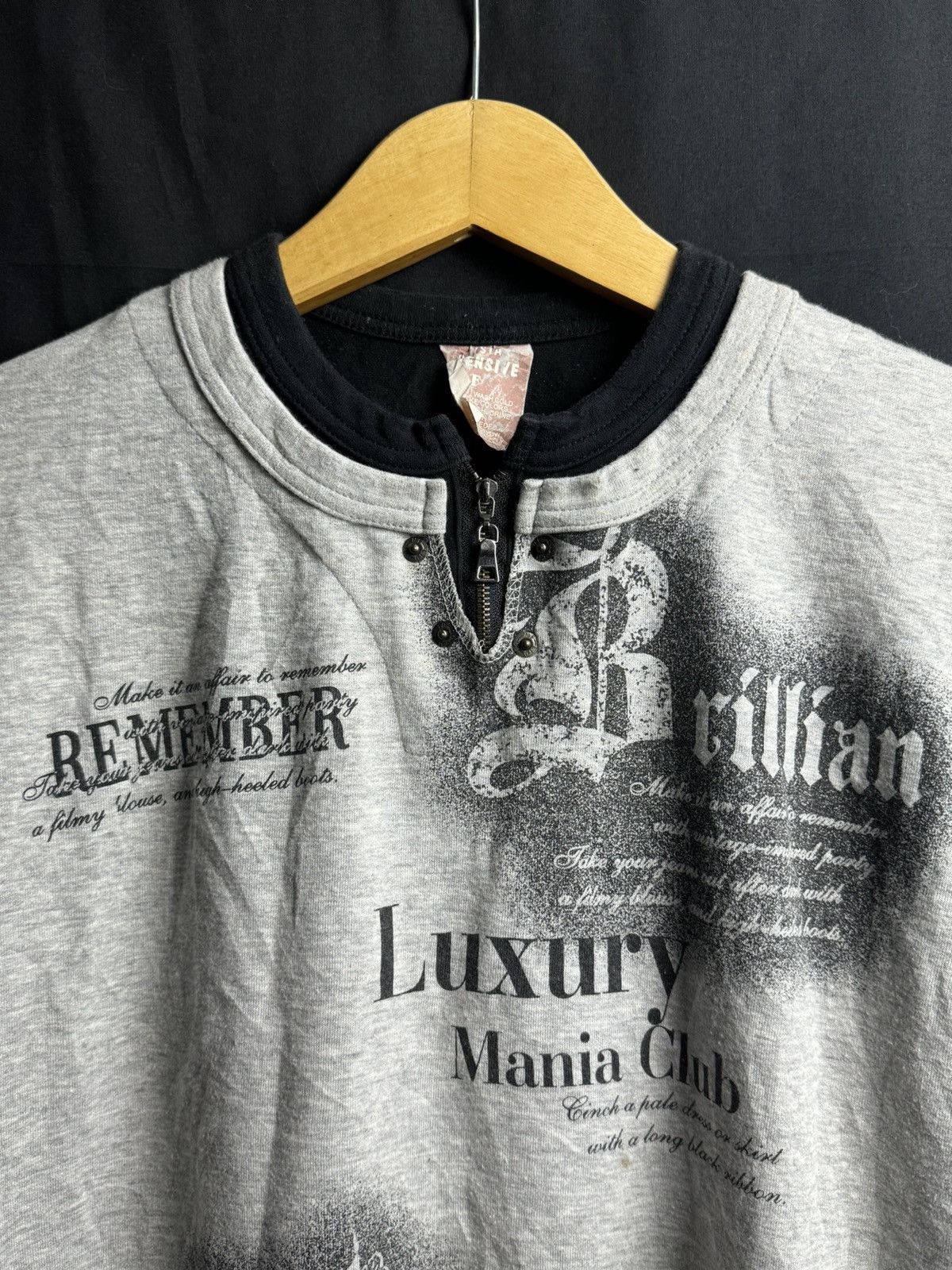 Hysteric Glamour × If Six Was Nine × Japanese Brand Japanese Poem Intensive Double Collar Size US L / EU 52-54 / 3 - 4 Thumbnail