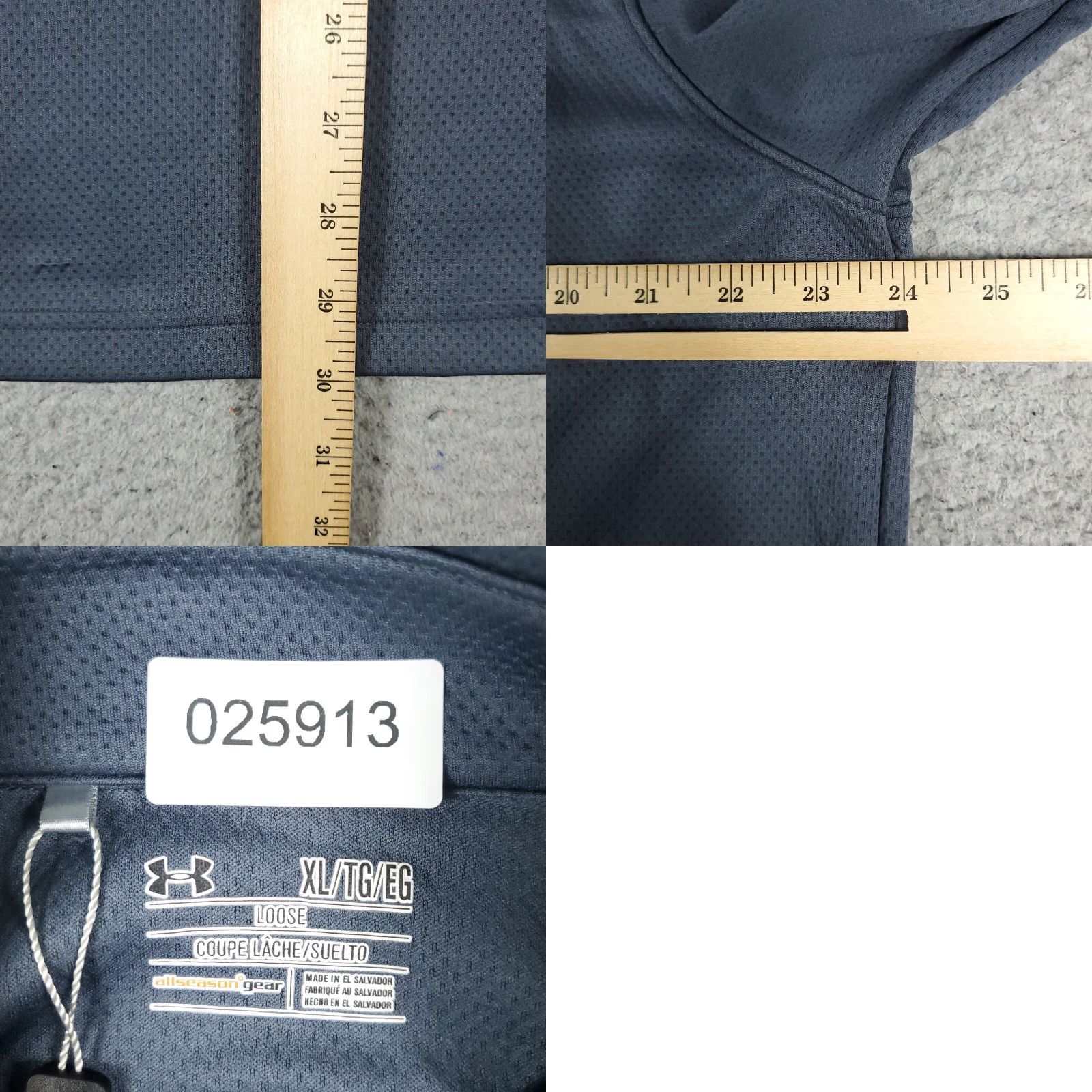 Under Armour Under Armour Sweater Mens XL Blue US Open 2016 Pullover 1/4 Zip Sweatshirt Size US XL / EU 56 / 4 - 8 Thumbnail