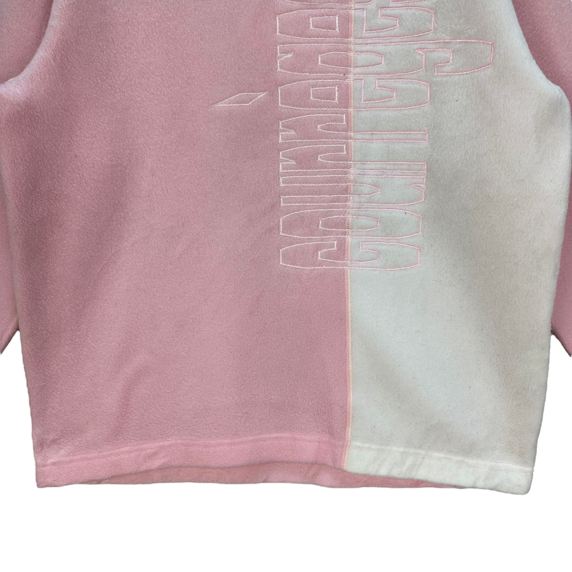 Courreges COURREGES BIG LOGO COLORBLOCK FLEECE HOODIE #8285-001 Size US S / EU 44-46 / 1 - 3 Thumbnail