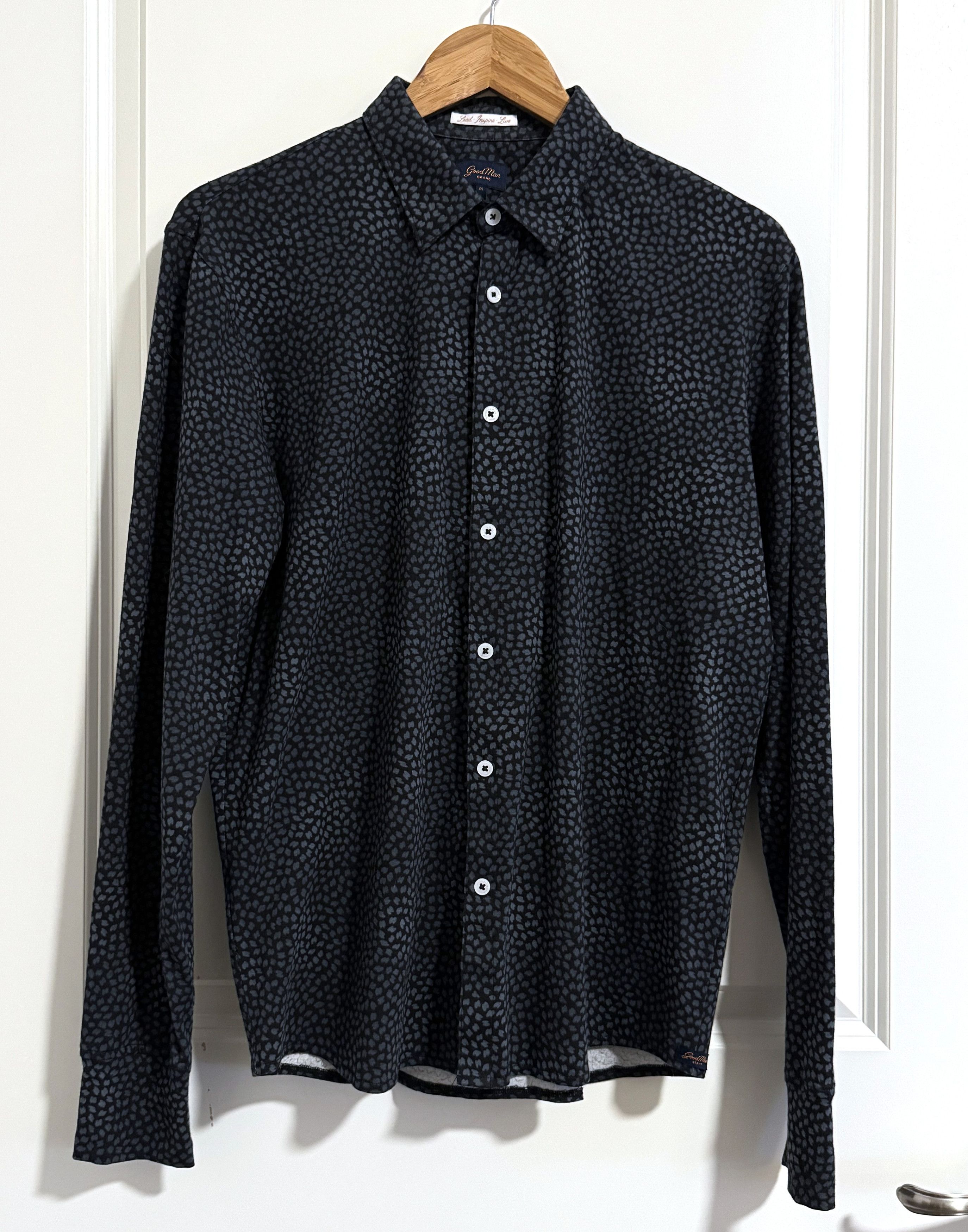 Good Man Brand Good Man Brand All Over Print Button-down Shirt Mens M Size US M / EU 48-50 / 2 - 1 Thumbnail