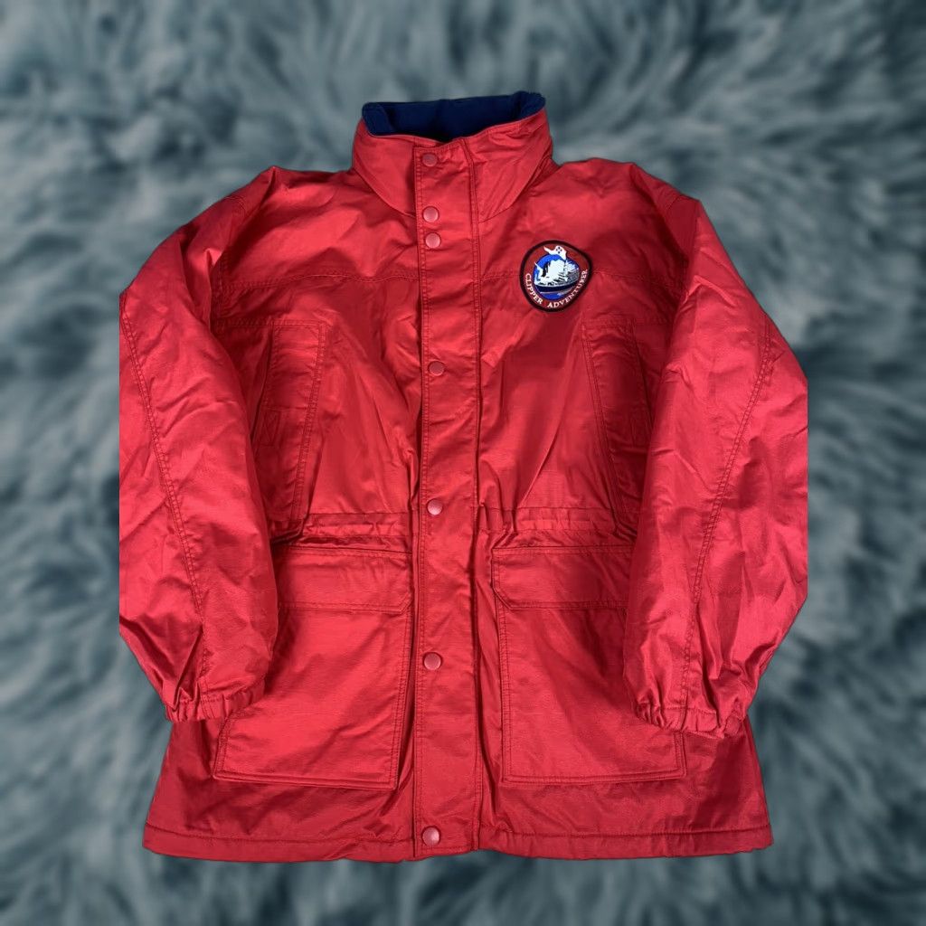 Vintage CLIPPER ADVENTURER Parka Jacket Winter Coat Men's Red Sz 2XL XXL Fleece lined Size US XXL / EU 58 / 5 - 1 Thumbnail