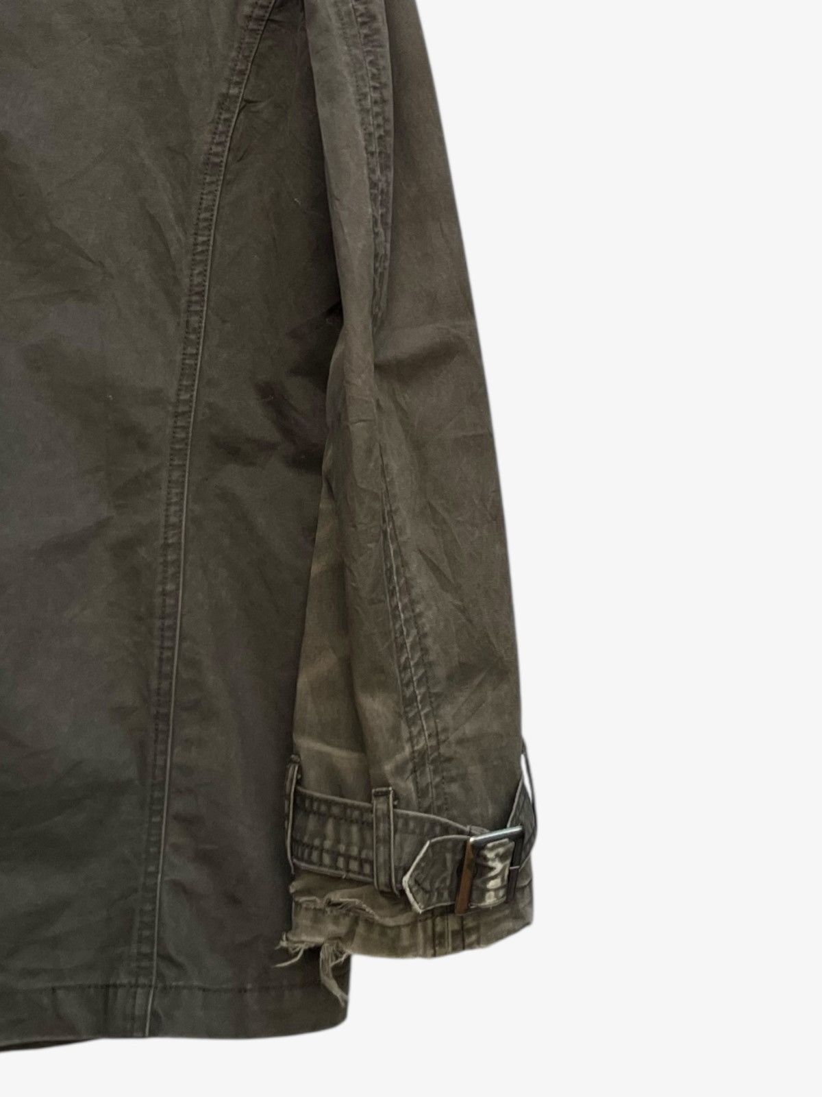 Tornado Mart Faded Distressed Anti Label Jeans Multipocket Utility Jacket Size US M / EU 48-50 / 2 - 8 Thumbnail