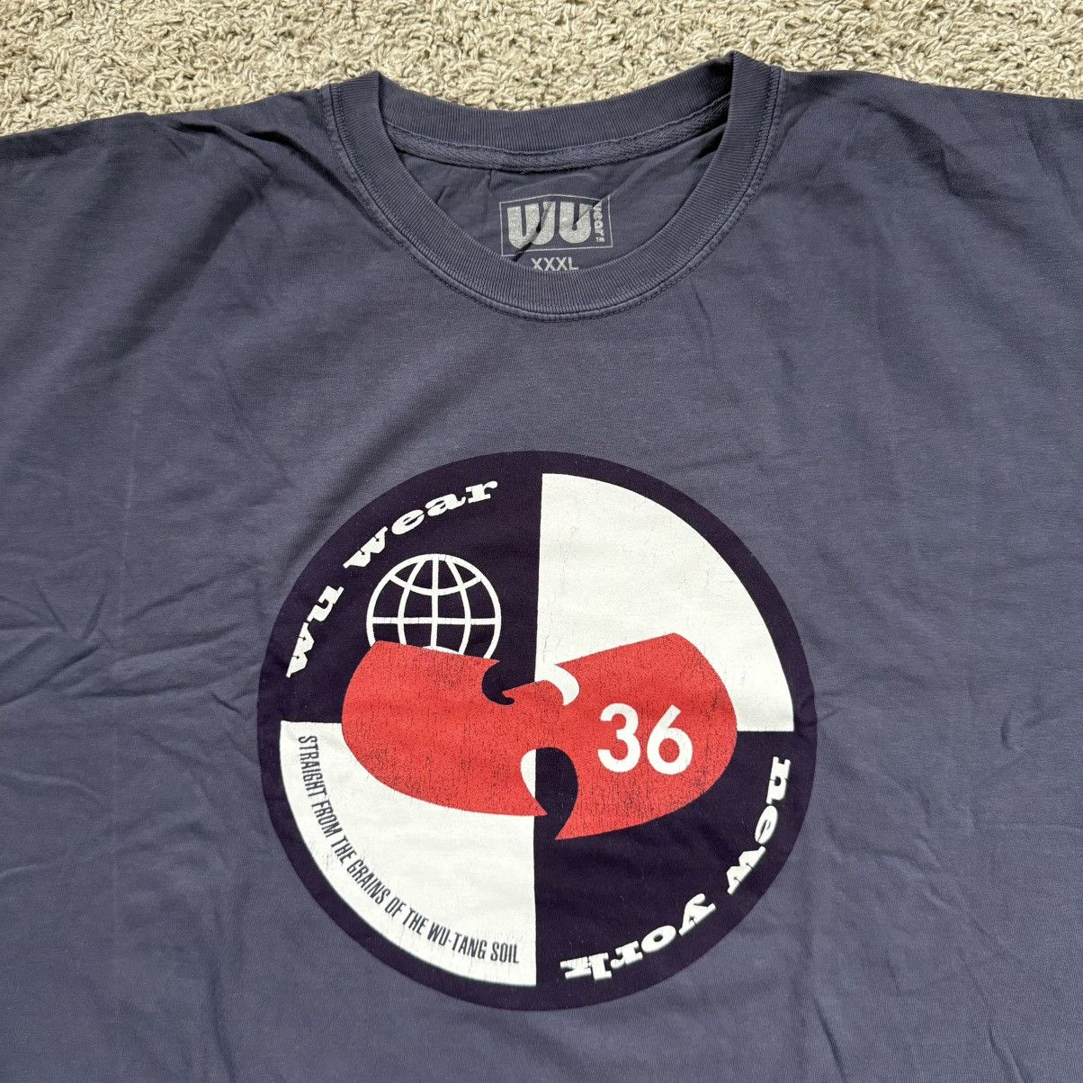 Wu-Tang Clan 🔴Wu-Wear Shirt Size 3XL WuTang Longsleeves Split Quadrant Size US XXL / EU 58 / 5 - 6 Thumbnail