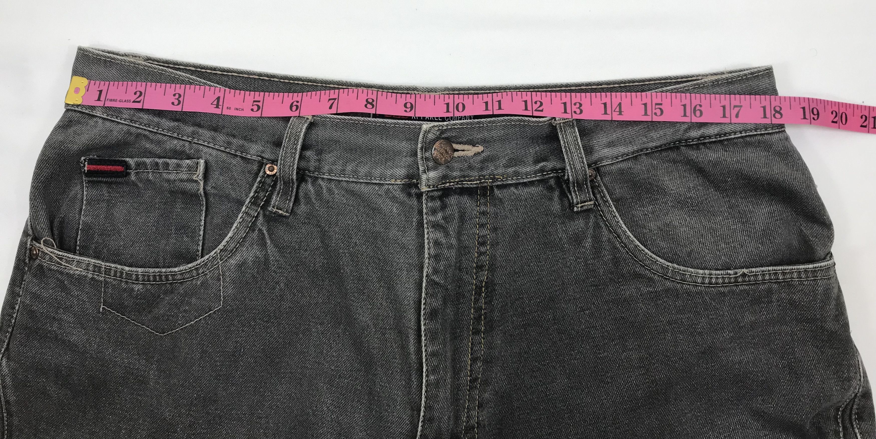 Fubu Vintage Fubu Circa 1992 Faded Black Wide Baggy Jeans Size US 36 / EU 52 - 17 Thumbnail
