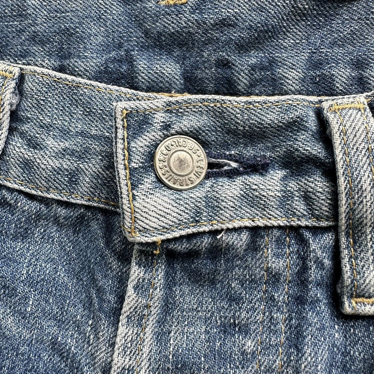 Levi's W30 Vintage Levi’s 503B Selvedge Distressed Faded Denim Jean Size US 30 / EU 46 - 6 Thumbnail