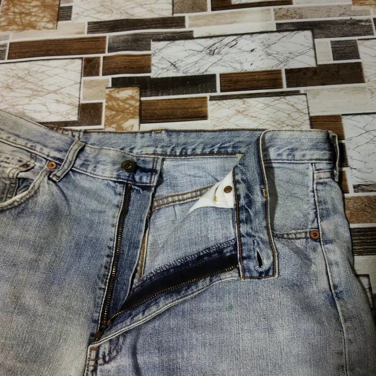 Levi's × Vintage LEVIS 503 DISTRESSED BLUE JEANS PANTS Size US 36 / EU 52 - 6 Thumbnail