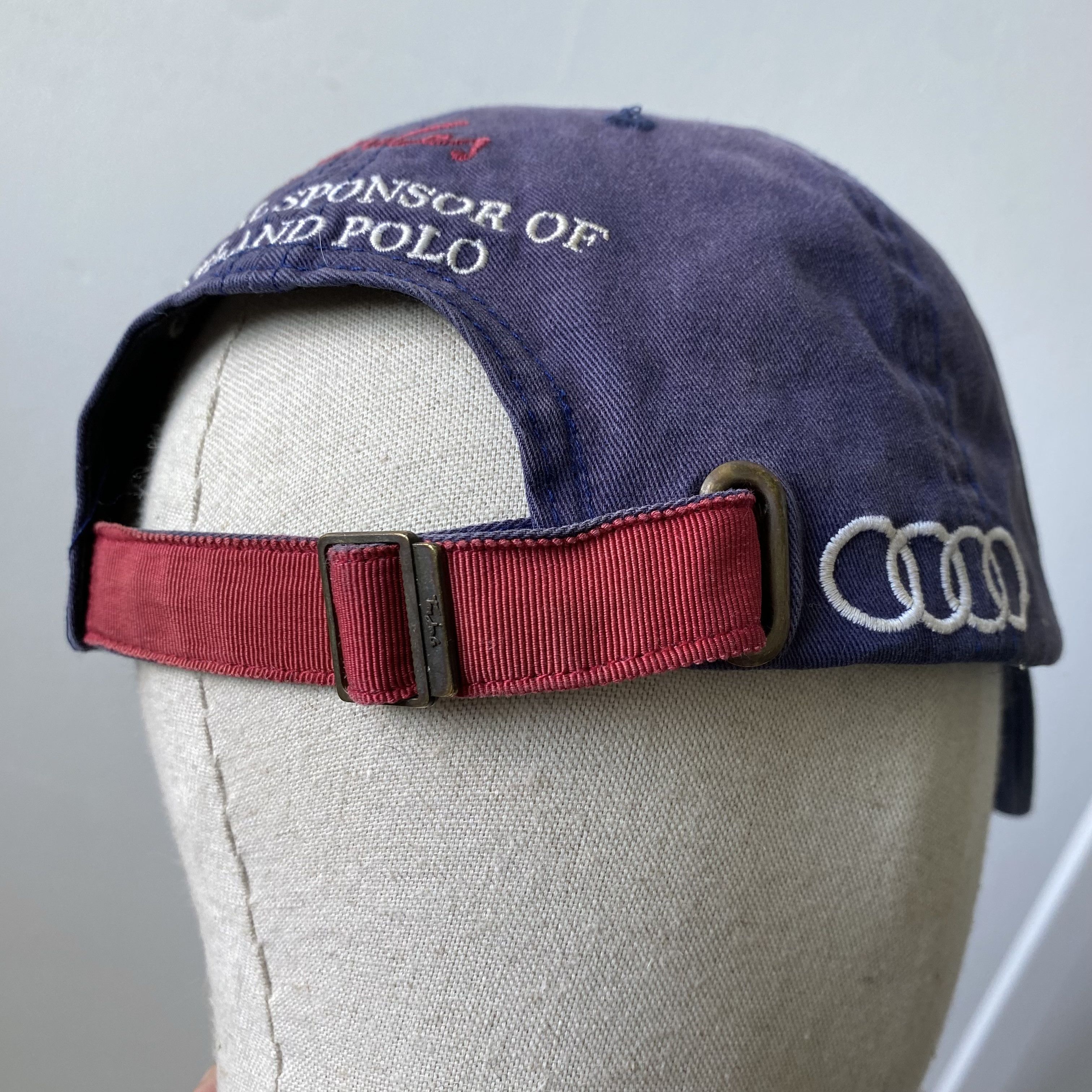 Audi Vintage England polo audi faded cap rugby soocer jersey Size ONE SIZE - 5 Thumbnail