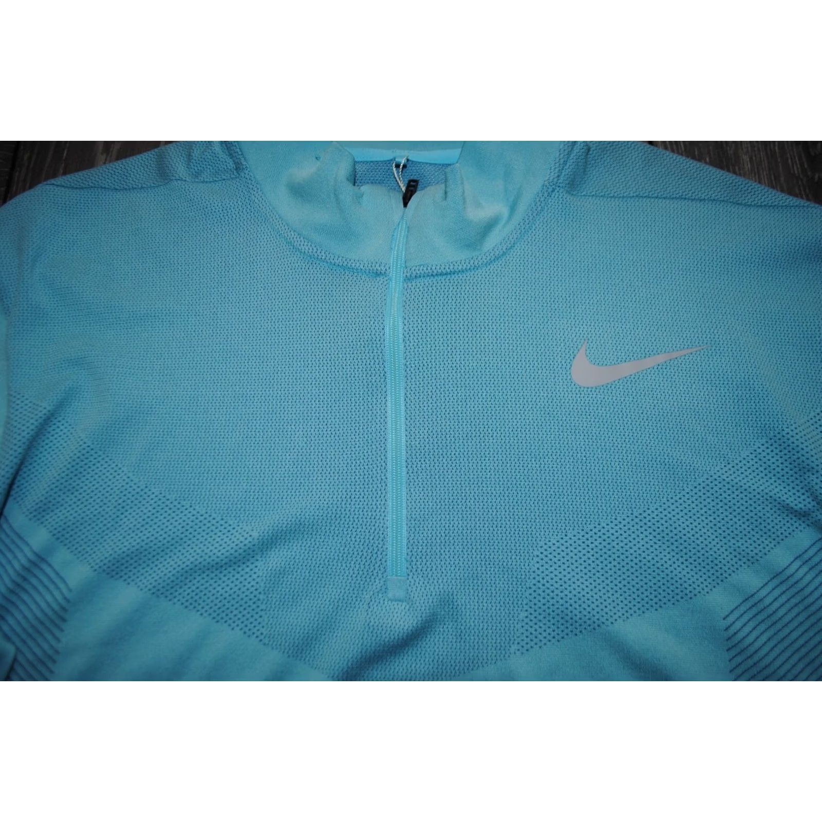 Nike Nike Mens Dry Half-Zip Golf Top Longsleeve Shirt Jersey 833280-432 XL Vivid Sky Polo Ref Size US XL / EU 56 / 4 - 3 Thumbnail