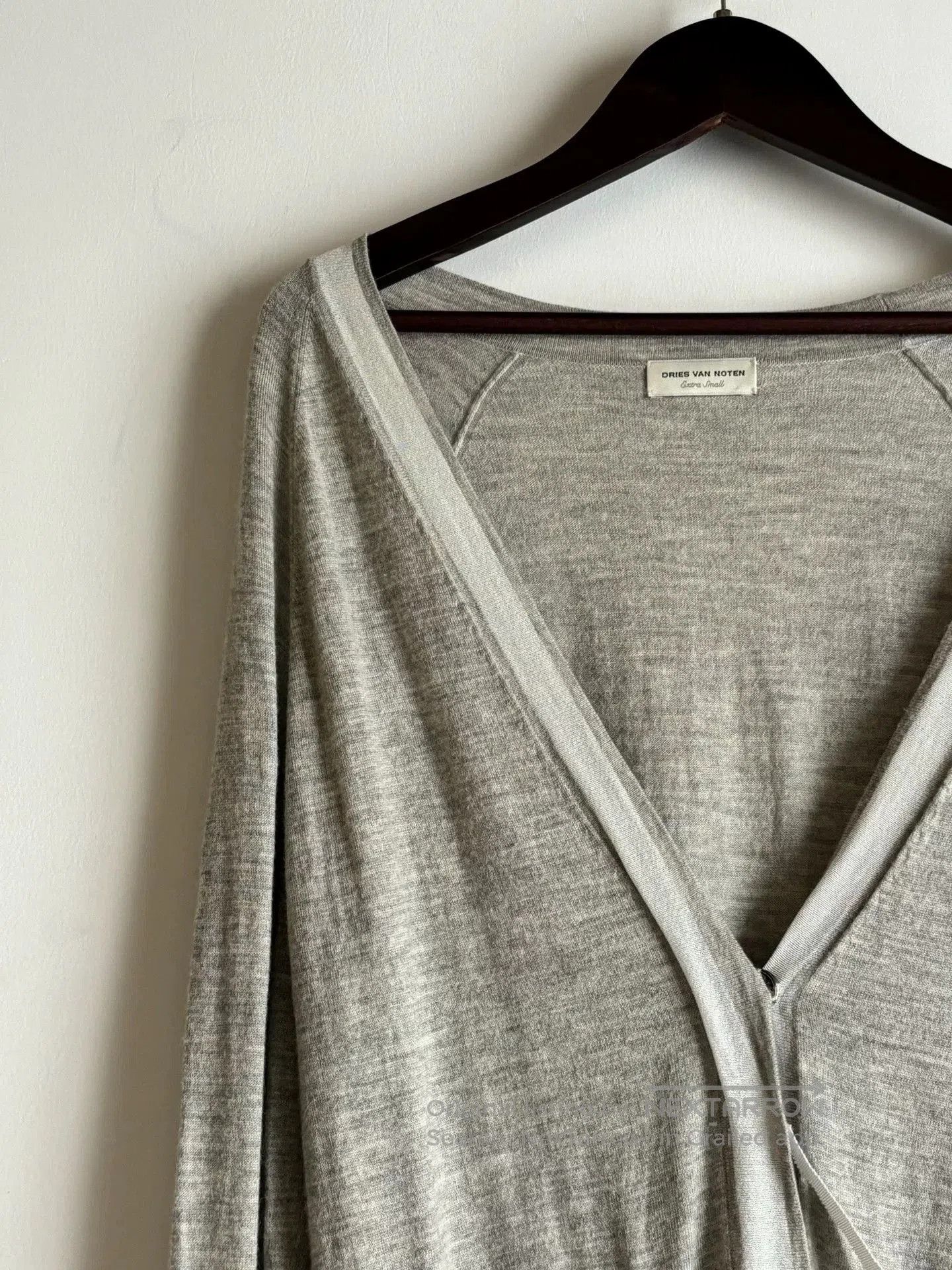 Dries Van Noten Dries Van Noten Tie-Front Cardigan XS. Size XS / US 0-2 / IT 36-38 - 3 Thumbnail