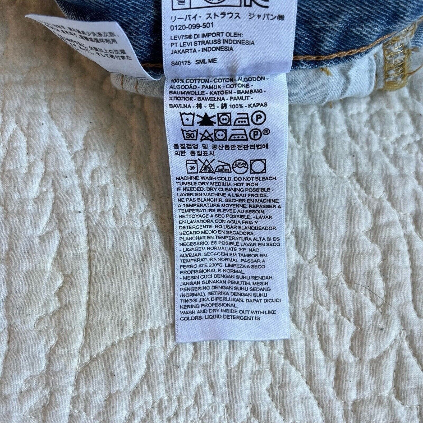 Levi's Levi’s 501 Womens Distressed Shorts Blue Denim Short Light W Size 28" / US 6 / IT 42 - 5 Thumbnail