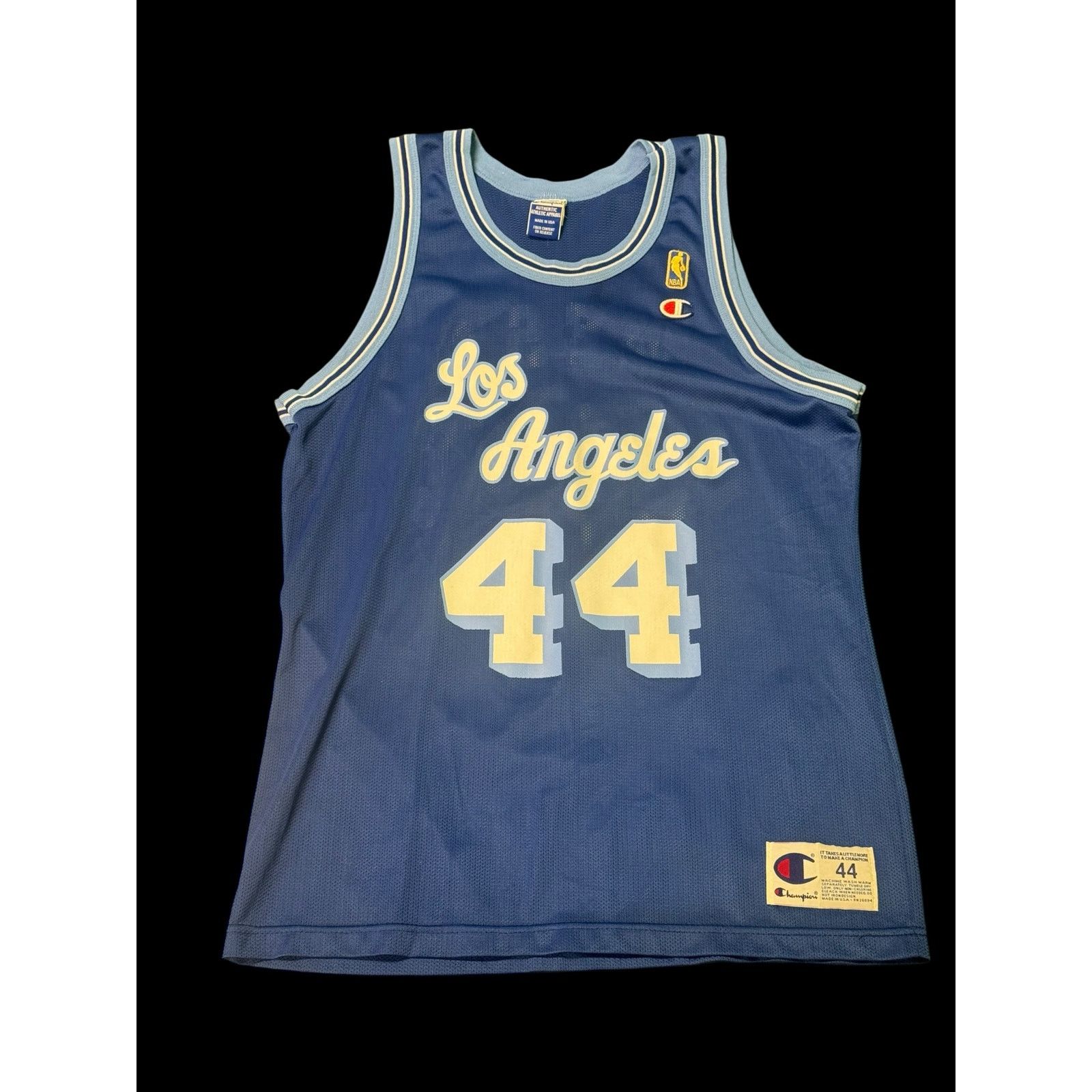 Champion Vintage Los Angeles Lakers Jerry West #44 Size 44 Size US L / EU 52-54 / 3 - 1 Thumbnail