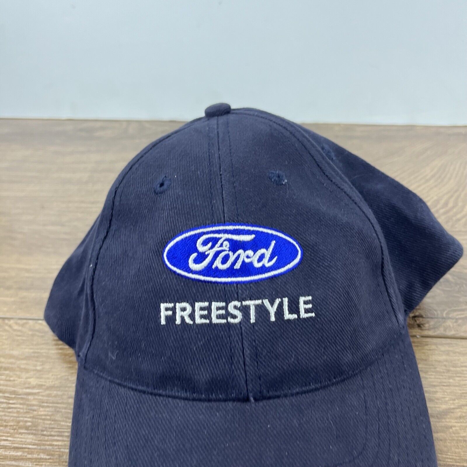 Ford Ford Freestyle Hat Blue Cap Adjustable Blue Adult Size Hat Size ONE SIZE - 6 Thumbnail