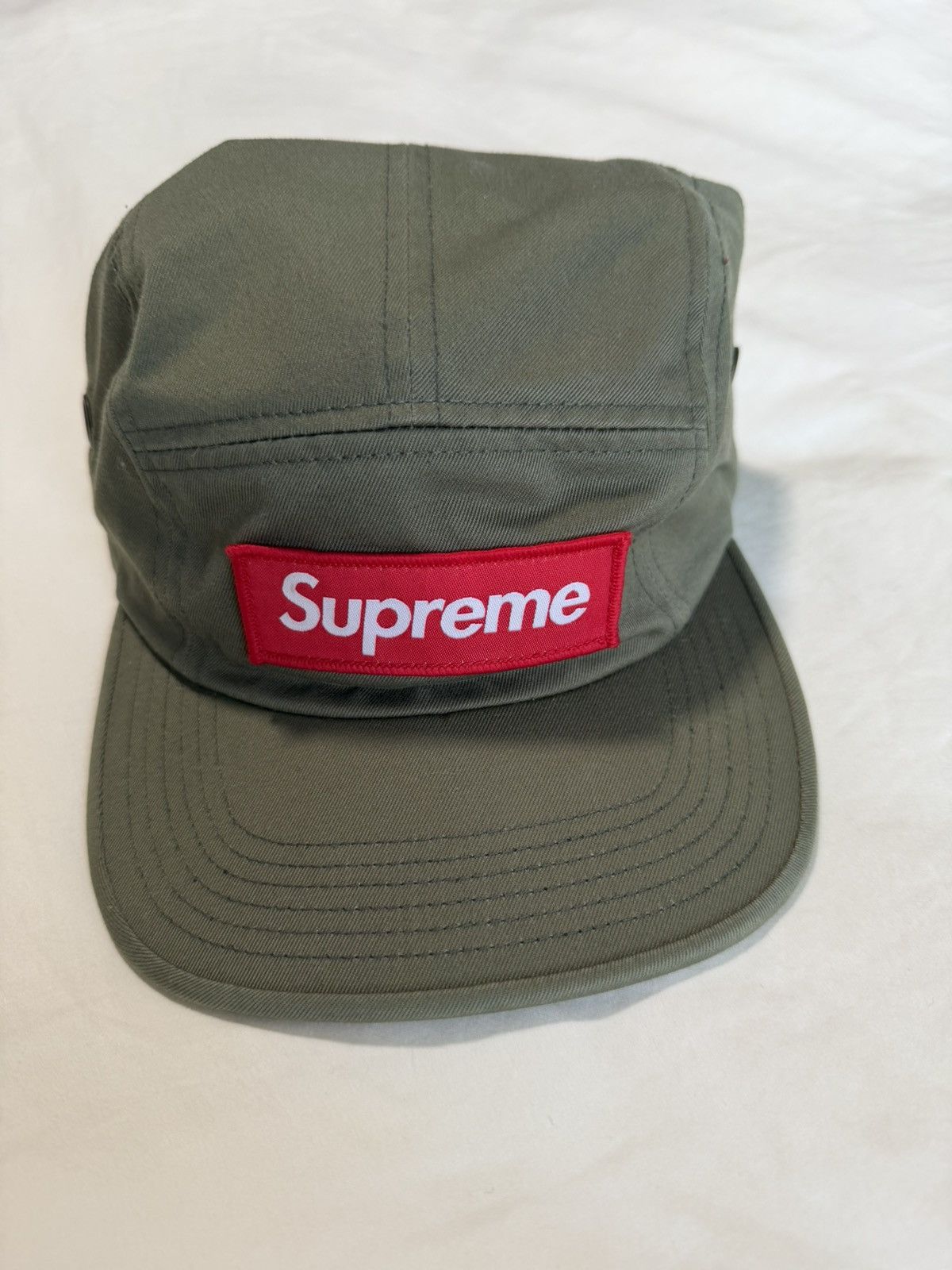 Supreme Supreme washed chino twill camp cap Size ONE SIZE - 1 Thumbnail