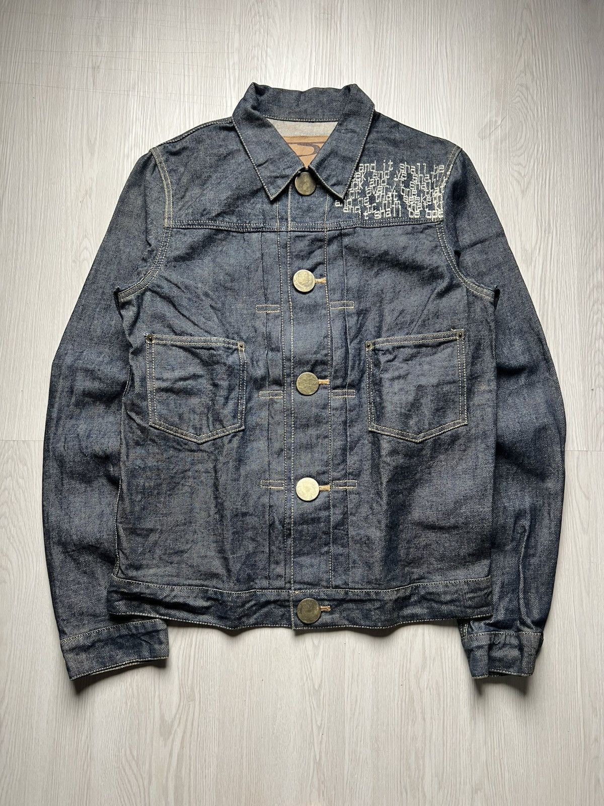 Beauty Beast Archive Beauty Beast Type 2 Poem Denim Jacket Size US M / EU 48-50 / 2 - 1 Thumbnail