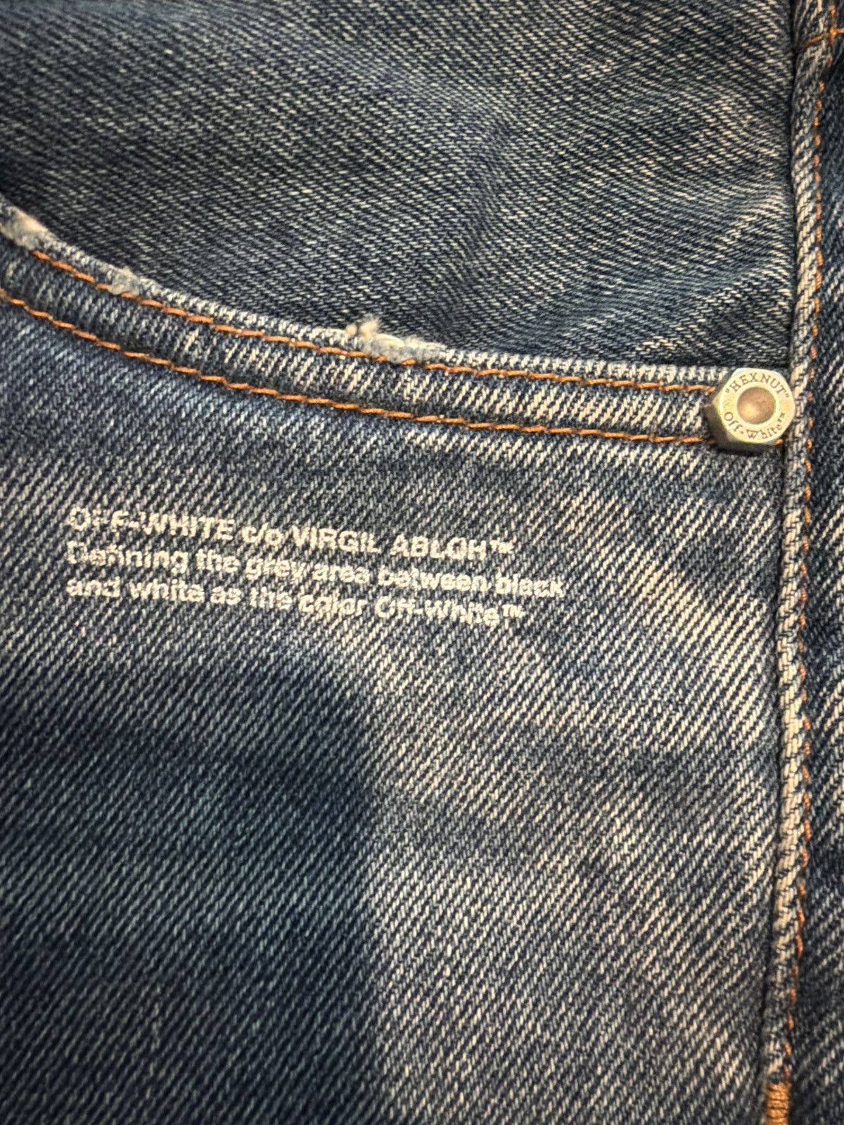 Off-White OFF-White “DENIM PROGRAM” Jeans Size US 28 / EU 44 - 5 Thumbnail
