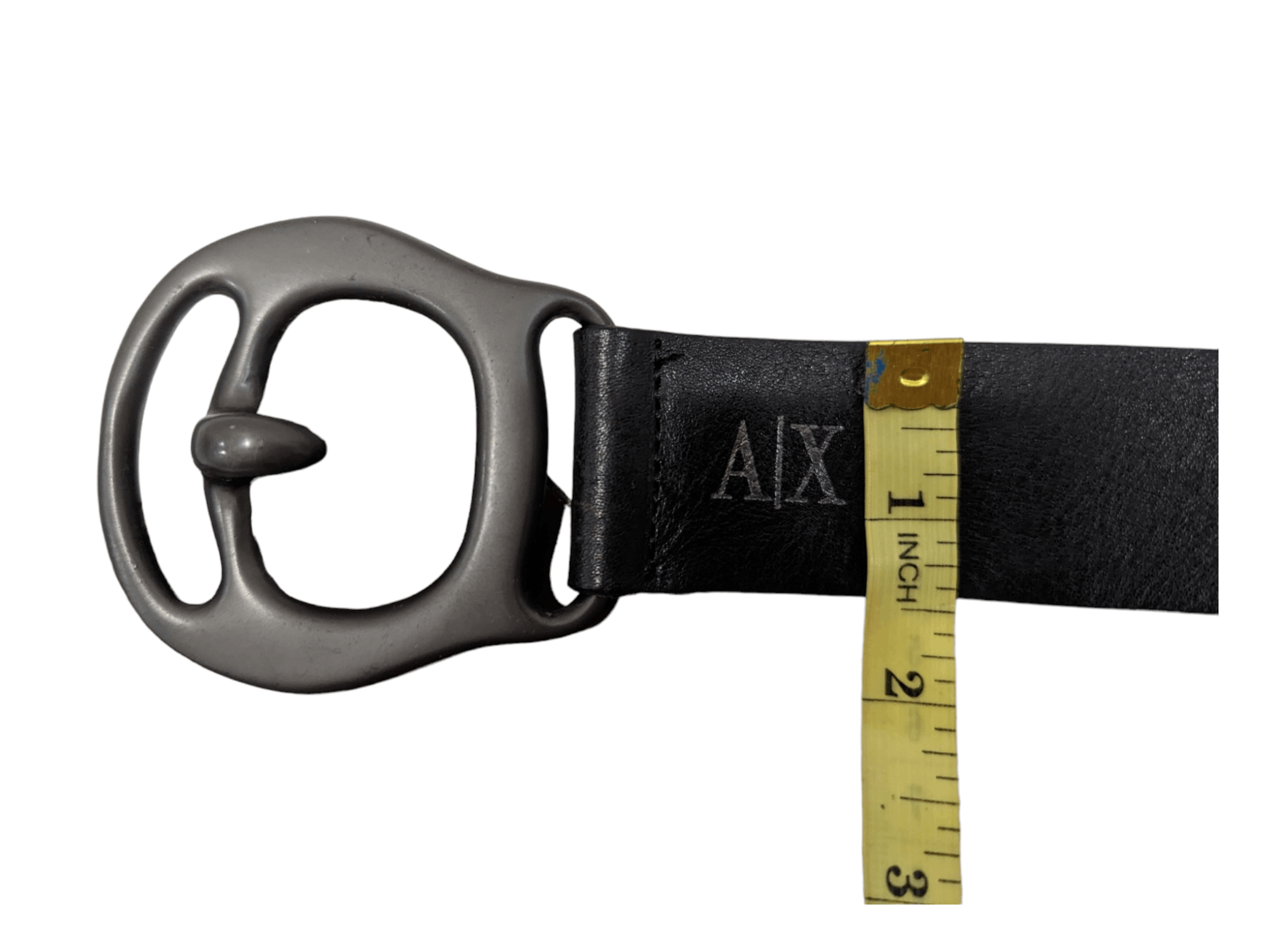 Armani Exchange ARMANI EXCHANGE LEATHER BELT Size ONE SIZE - 13 Thumbnail