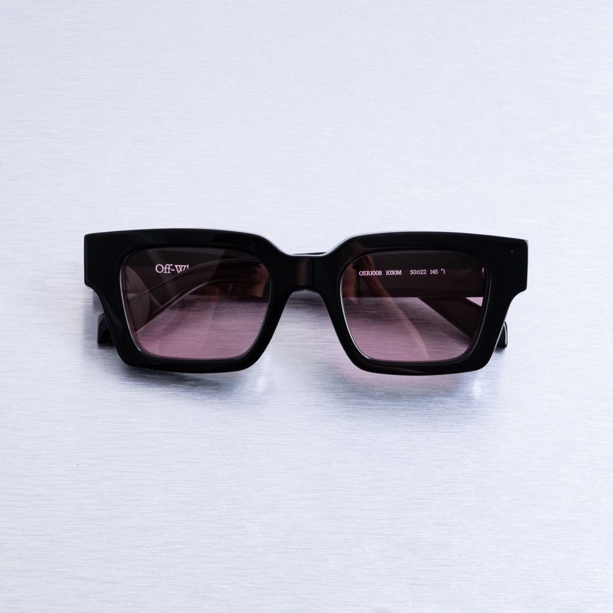 Off-White OFF WHITE VIRGIL BLACK SUNGLASSES Size ONE SIZE - 6 Thumbnail