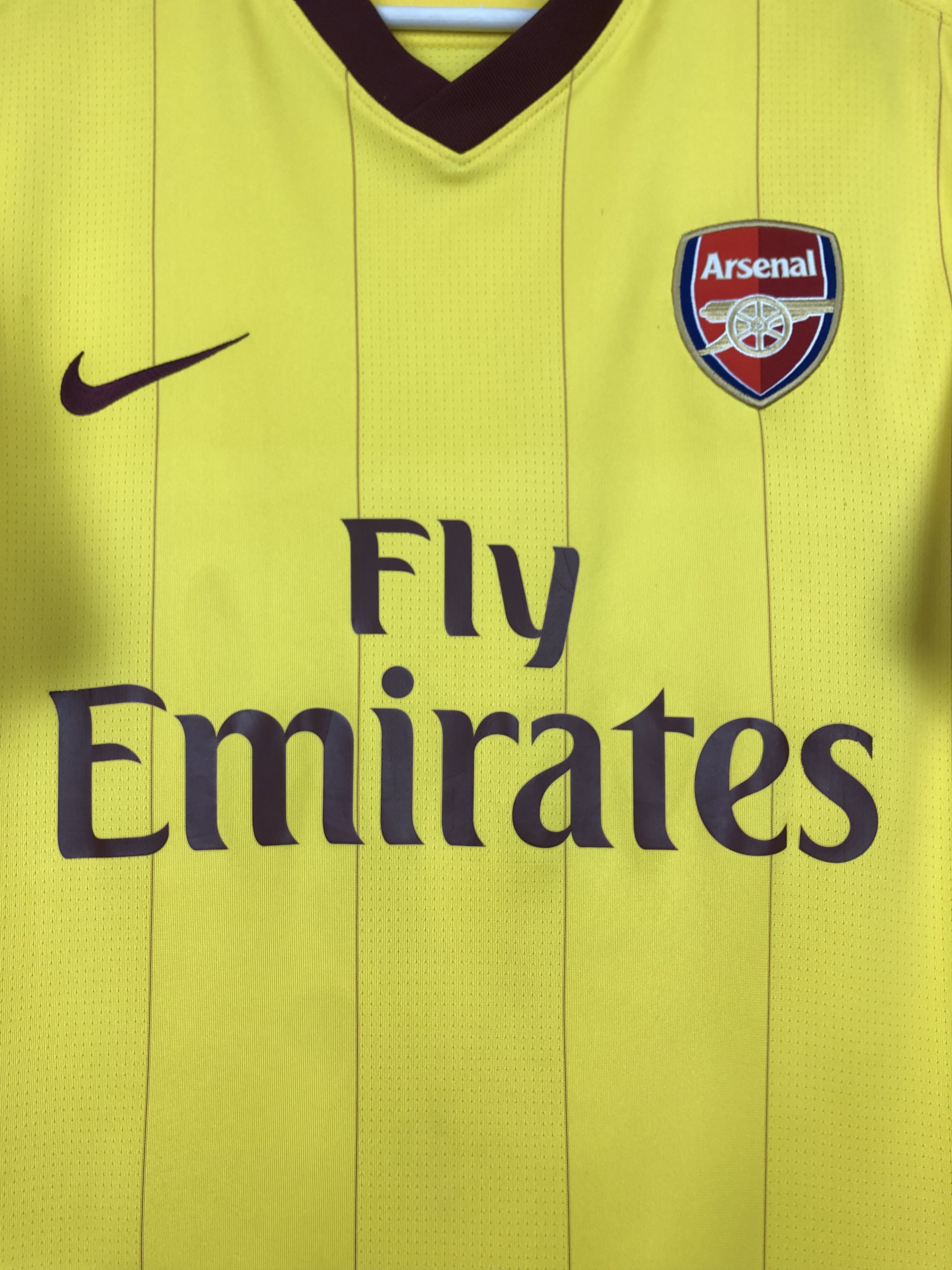 Nike Arsenal football shirt 2010 Soccer Song Nike Jersey Tee Hype Size US M / EU 48-50 / 2 - 6 Thumbnail